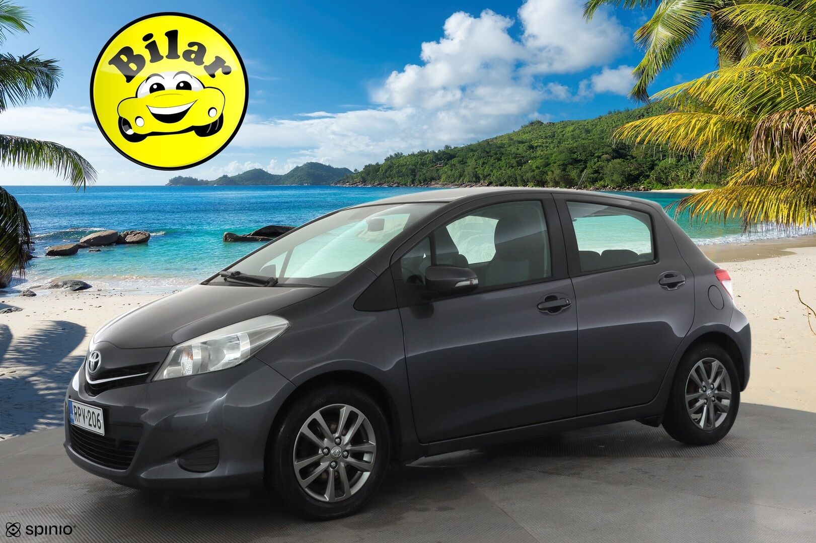 Toyota Yaris 2012 1,33 Dual VVT-i Comfort 5ov Multidrive S - | Vakkari | Lohko | P.Kamera | Autom Ilmastointi | Suomi-auto | Kahdet Renkaat | Merkkihuollettu |