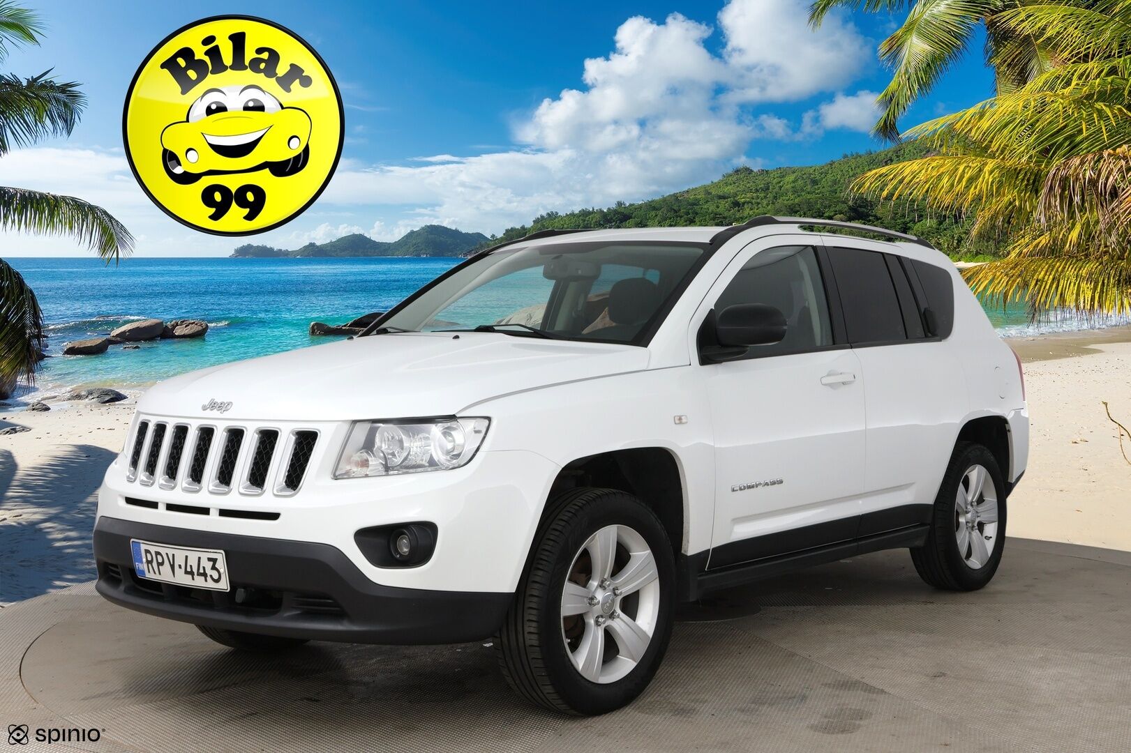 Jeep Compass 2012 4x2 2,0 M5 Sport / Suomi-Auto / Vakkari / P.Tutka / - 2x Renkaat 
