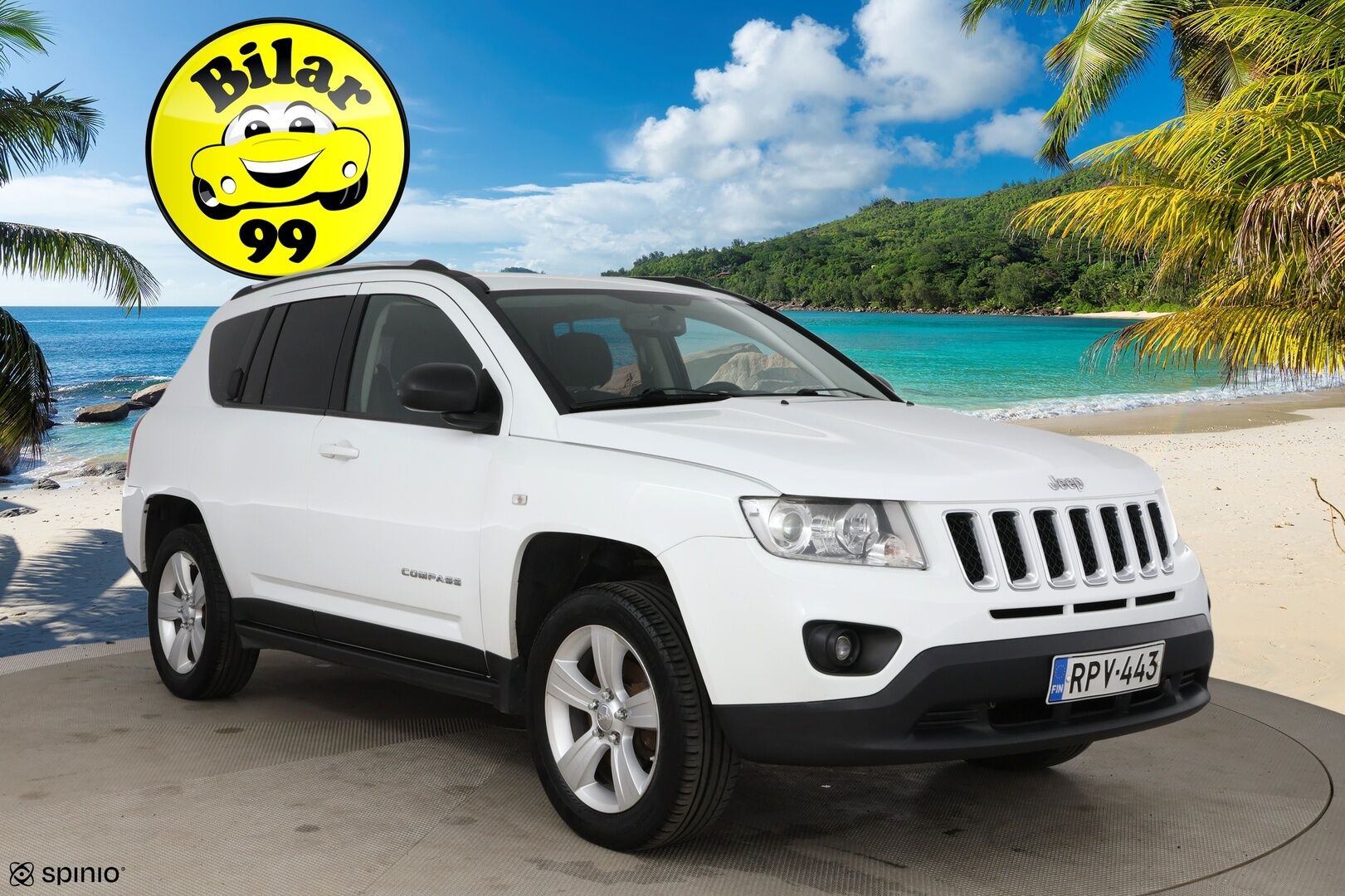Jeep Compass 2012 4x2 2,0 M5 Sport / Suomi-Auto / Vakkari / P.Tutka / - 2x Renkaat 