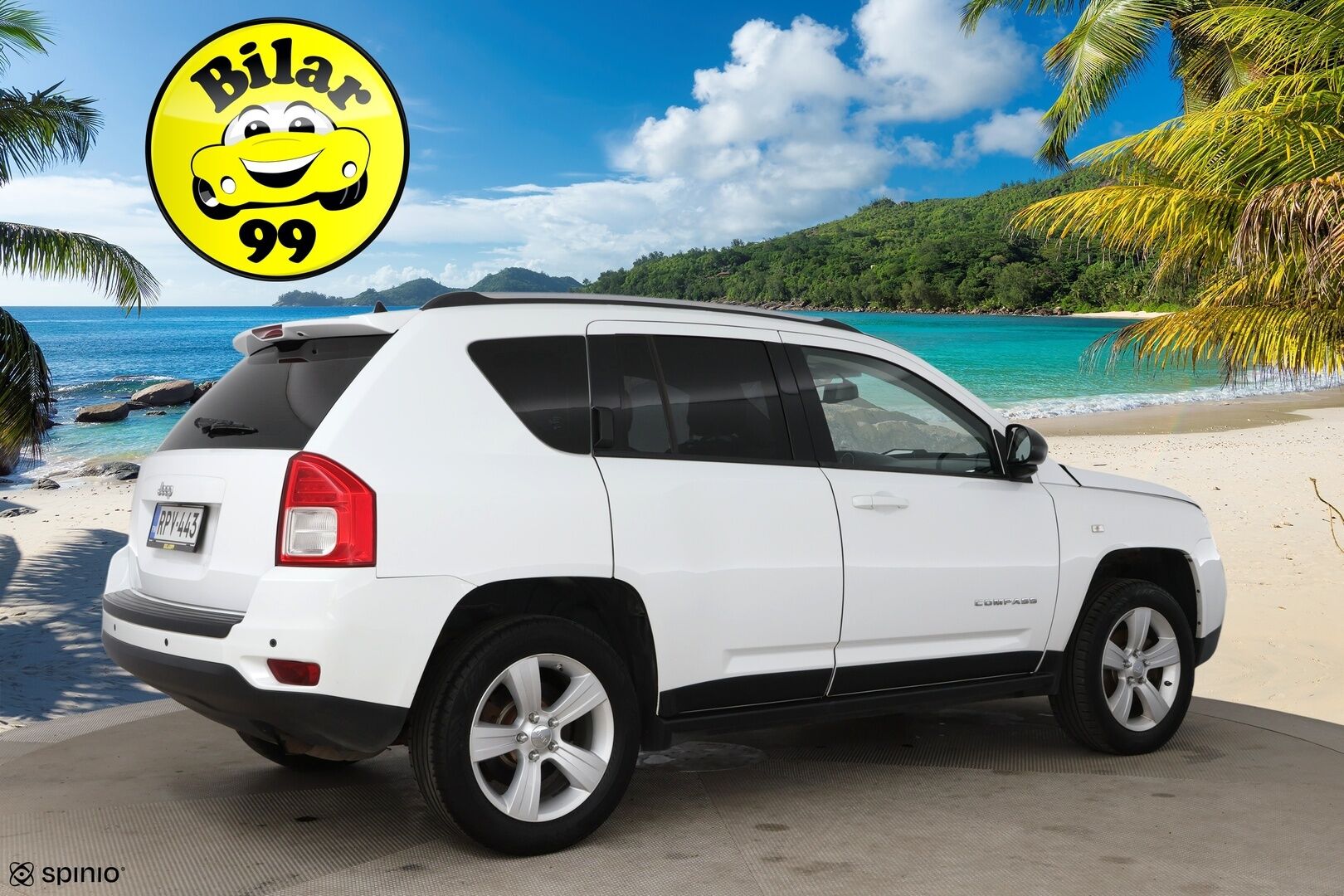 Jeep Compass 2012 4x2 2,0 M5 Sport / Suomi-Auto / Vakkari / P.Tutka / - 2x Renkaat 