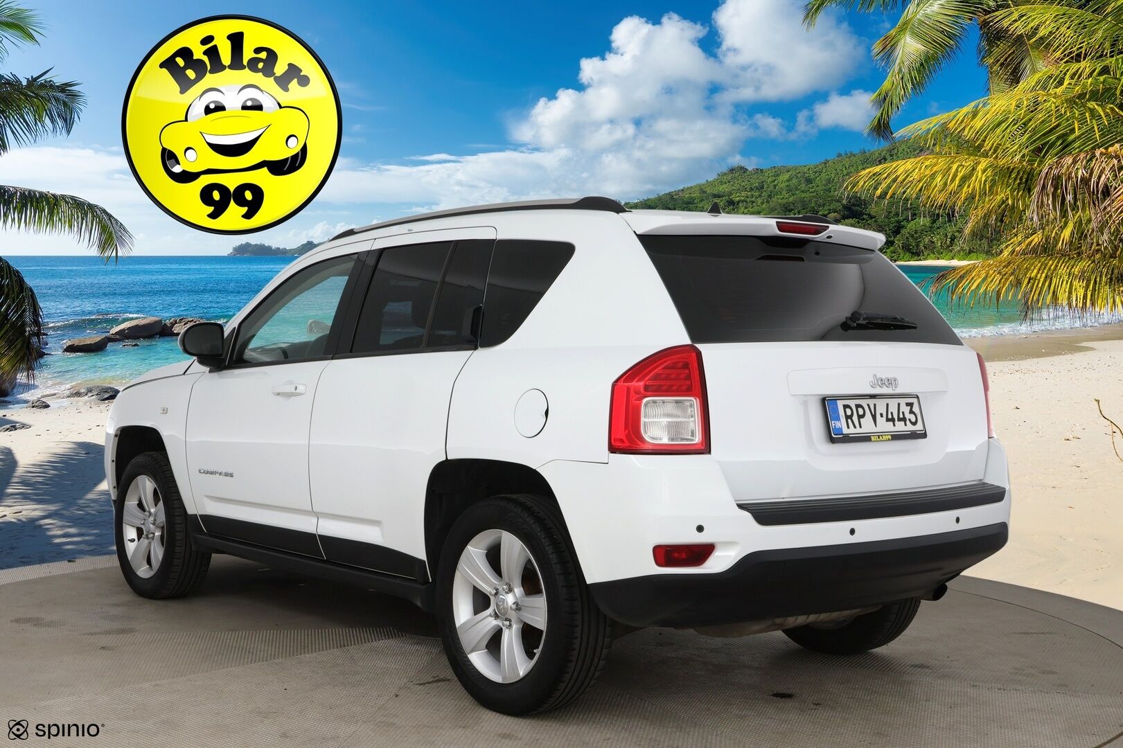Jeep Compass 2012 4x2 2,0 M5 Sport / Suomi-Auto / Vakkari / P.Tutka / - 2x Renkaat 