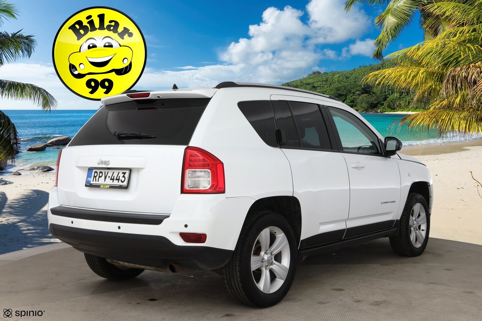 Jeep Compass 2012 4x2 2,0 M5 Sport / Suomi-Auto / Vakkari / P.Tutka / - 2x Renkaat 