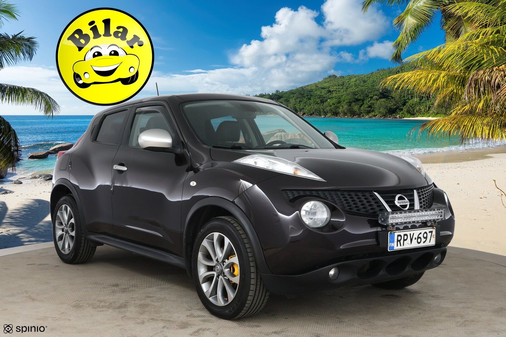 Nissan Juke 2012 1,6L Tekna 2WD CVT Shiro Leather IMS - Vaihteisto viallinen | Nahkasisusta | Koukku | P. Kamera | Keyless | LED- Lisävalo | 2x Renkaat! | Juuri Katsastettu! - YritysOutlet - Myydään vain yrityksille