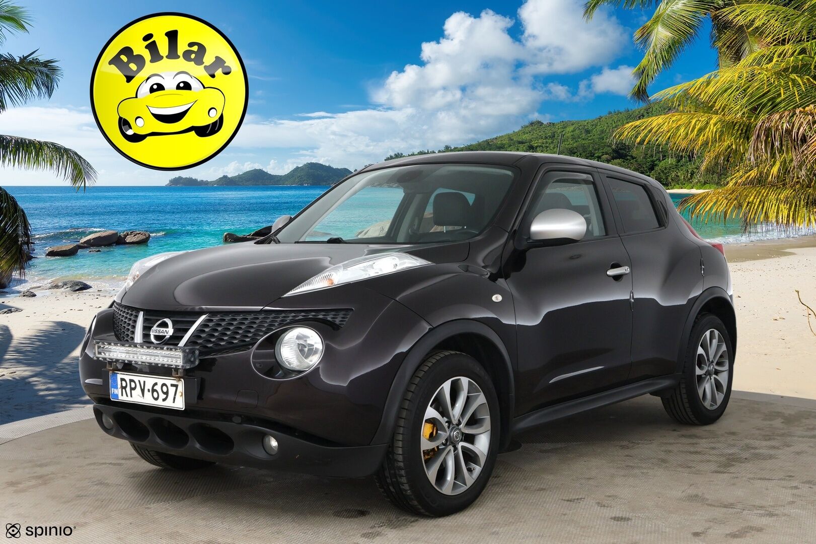 Nissan Juke 2012 1,6L Tekna 2WD CVT Shiro Leather IMS - Vaihteisto viallinen | Nahkasisusta | Koukku | P. Kamera | Keyless | LED- Lisävalo | 2x Renkaat! | Juuri Katsastettu! - YritysOutlet - Myydään vain yrityksille
