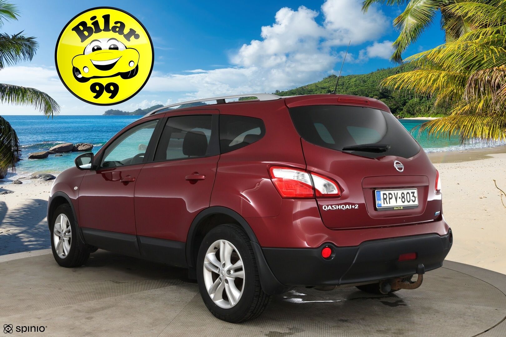 Nissan Qashqai+2 2012 1,6dCi DPF Stop / Start System Acenta 2WD 6M/T Connect AVM Business** 360-Kamera /  Navi / Lohko / Koukku / Vakkari *