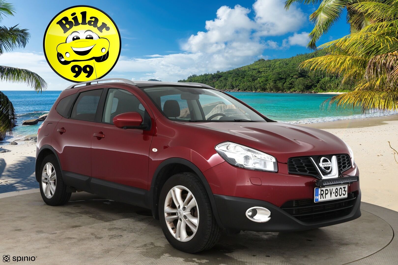 Nissan Qashqai+2 2012 1,6dCi DPF Stop / Start System Acenta 2WD 6M/T Connect AVM Business** 360-Kamera /  Navi / Lohko / Koukku / Vakkari *