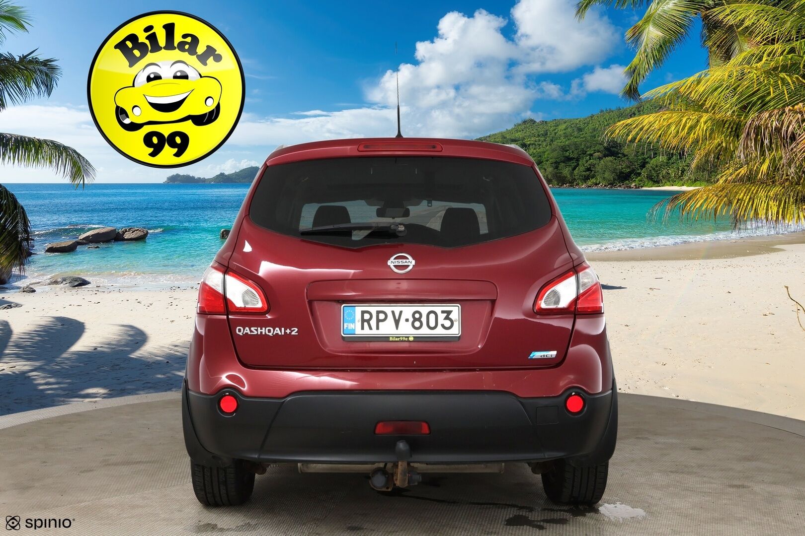 Nissan Qashqai+2 2012 1,6dCi DPF Stop / Start System Acenta 2WD 6M/T Connect AVM Business** 360-Kamera /  Navi / Lohko / Koukku / Vakkari *