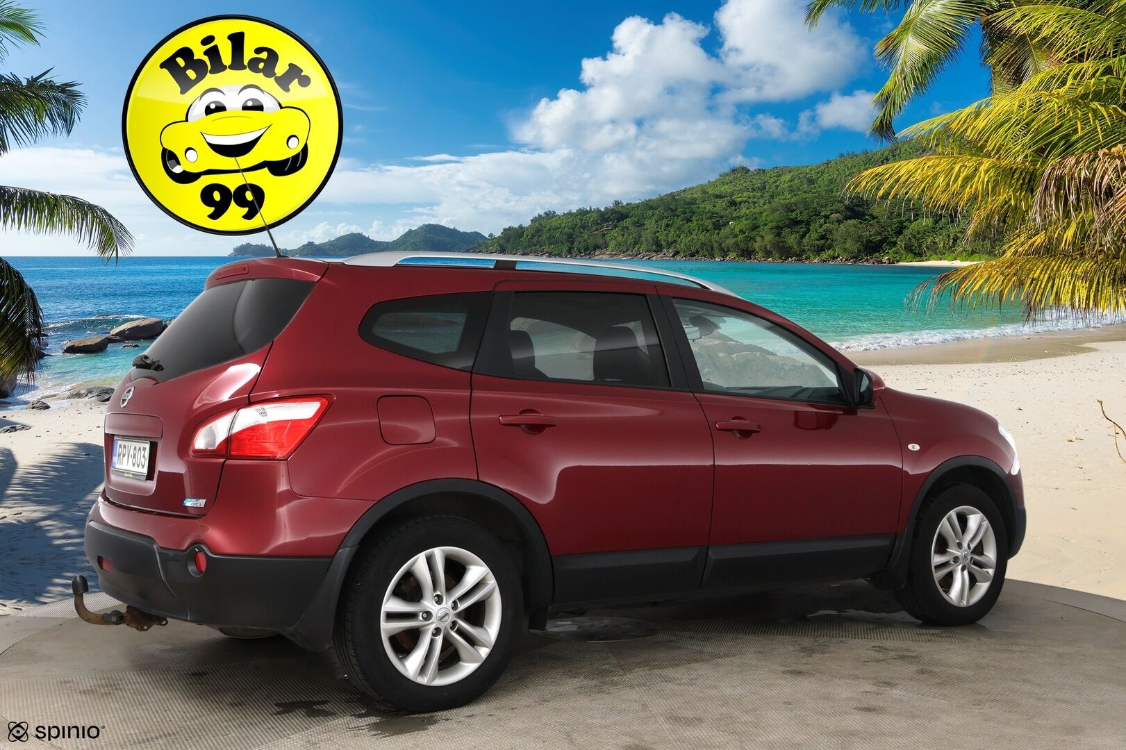 Nissan Qashqai+2 2012 1,6dCi DPF Stop / Start System Acenta 2WD 6M/T Connect AVM Business** 360-Kamera /  Navi / Lohko / Koukku / Vakkari *