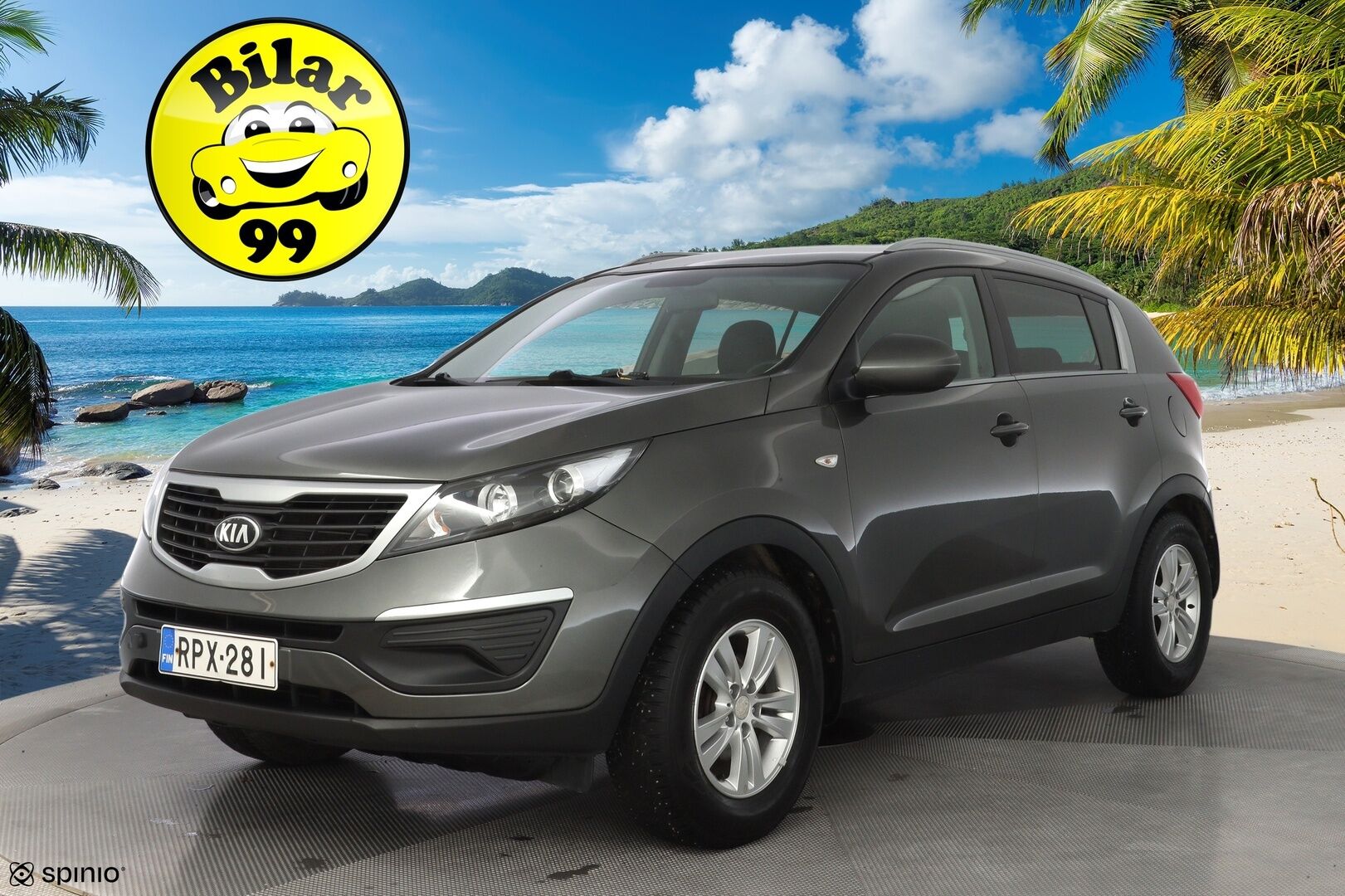 Kia Sportage 2013 1.6 ISG Urban LX EcoDynamics * Vetokoukku / Lohkolämmitin / Vakkari / BT * - Suomi-auto / Viimeisin huolto 185tkm / 2x Renkaat vanteineen