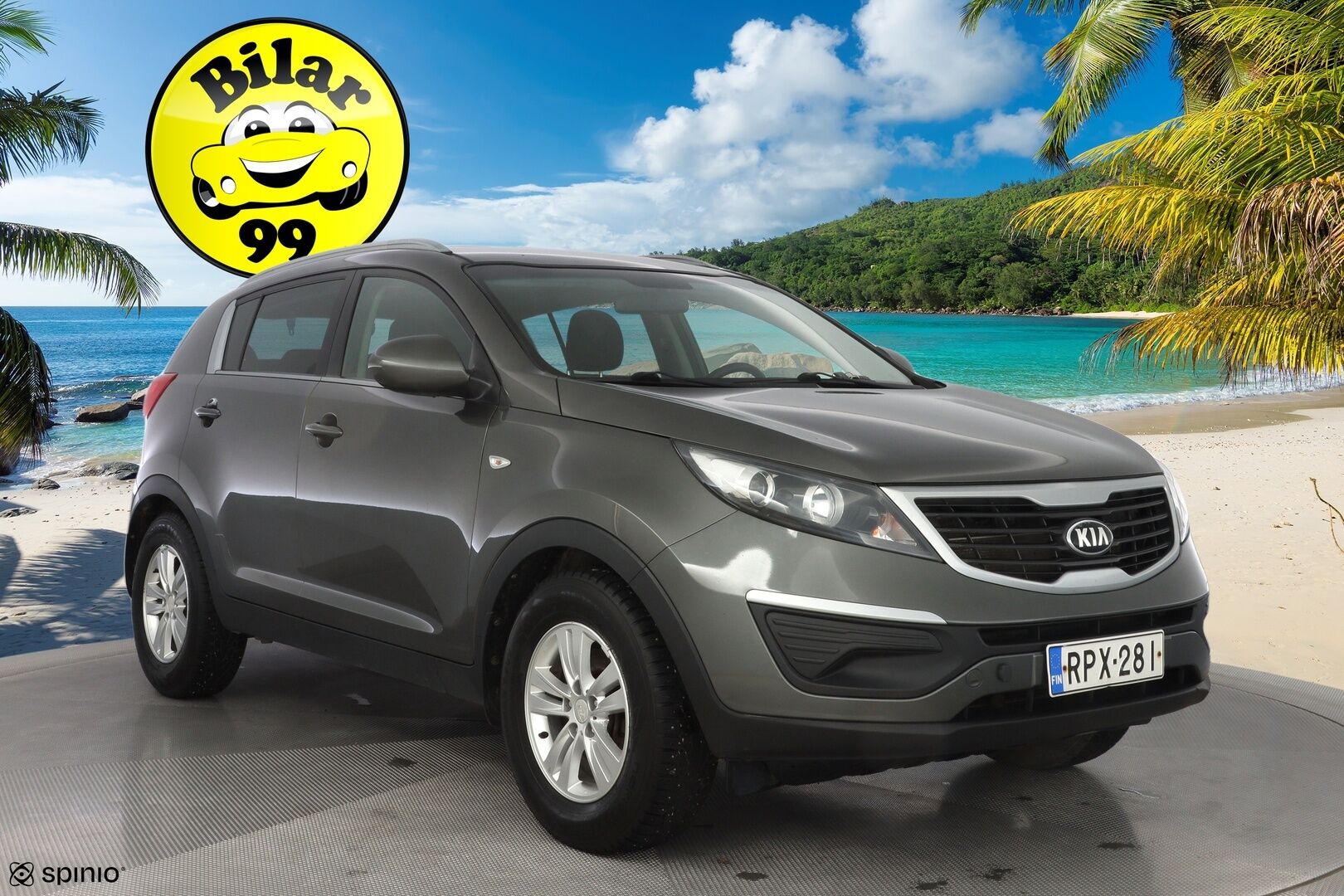 Kia Sportage 2013 1.6 ISG Urban LX EcoDynamics * Vetokoukku / Lohkolämmitin / Vakkari / BT * - Suomi-auto / Viimeisin huolto 185tkm / 2x Renkaat vanteineen
