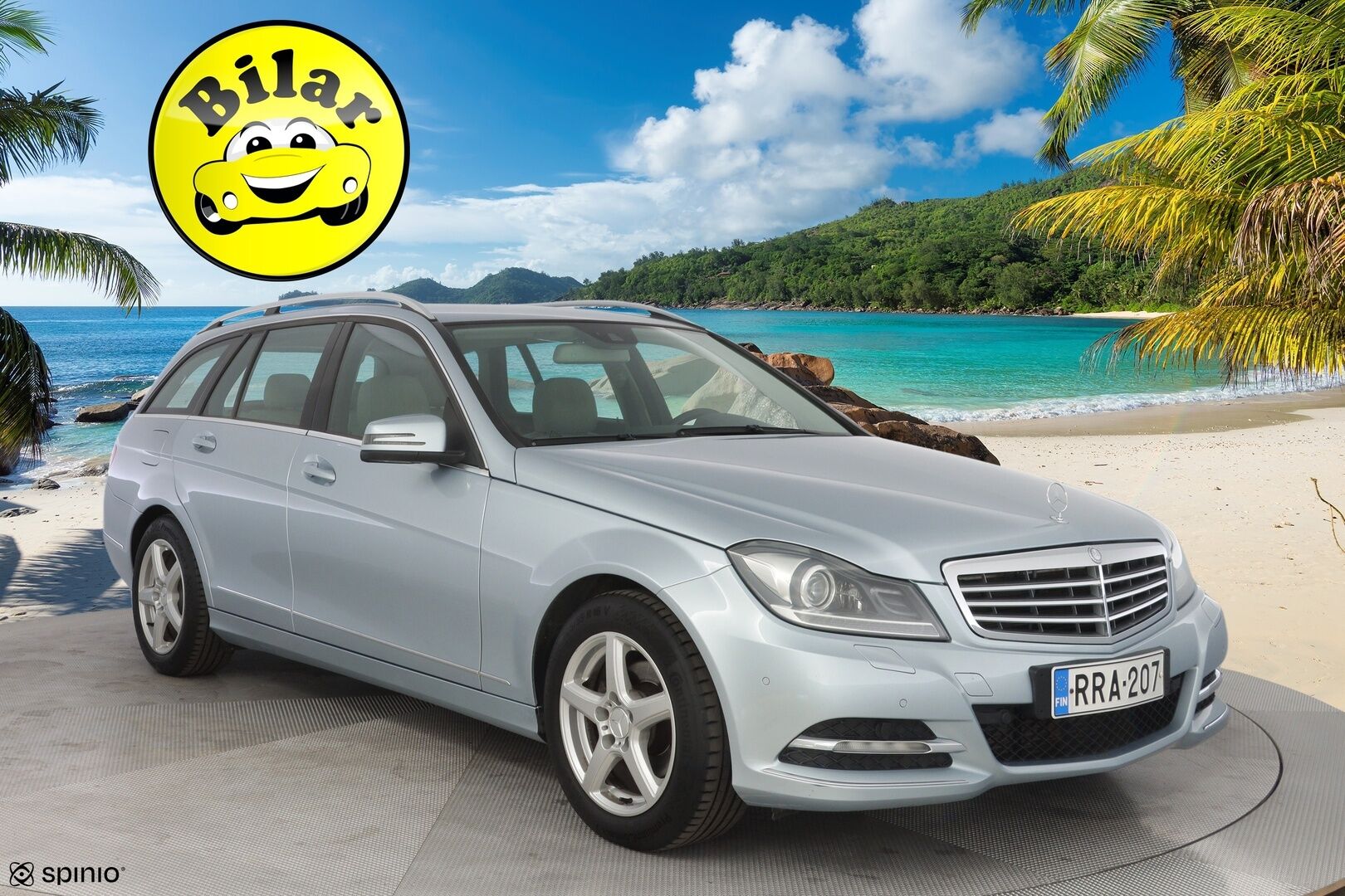 Mercedes-Benz C 2013 200 CDI BE T A Premium Business - Suomi-auto | Kahdet renkaat aluvantein | Vakkari |Lohko+sisätilanlämmitin | Elegance | Säntillinen huoltohistoria |