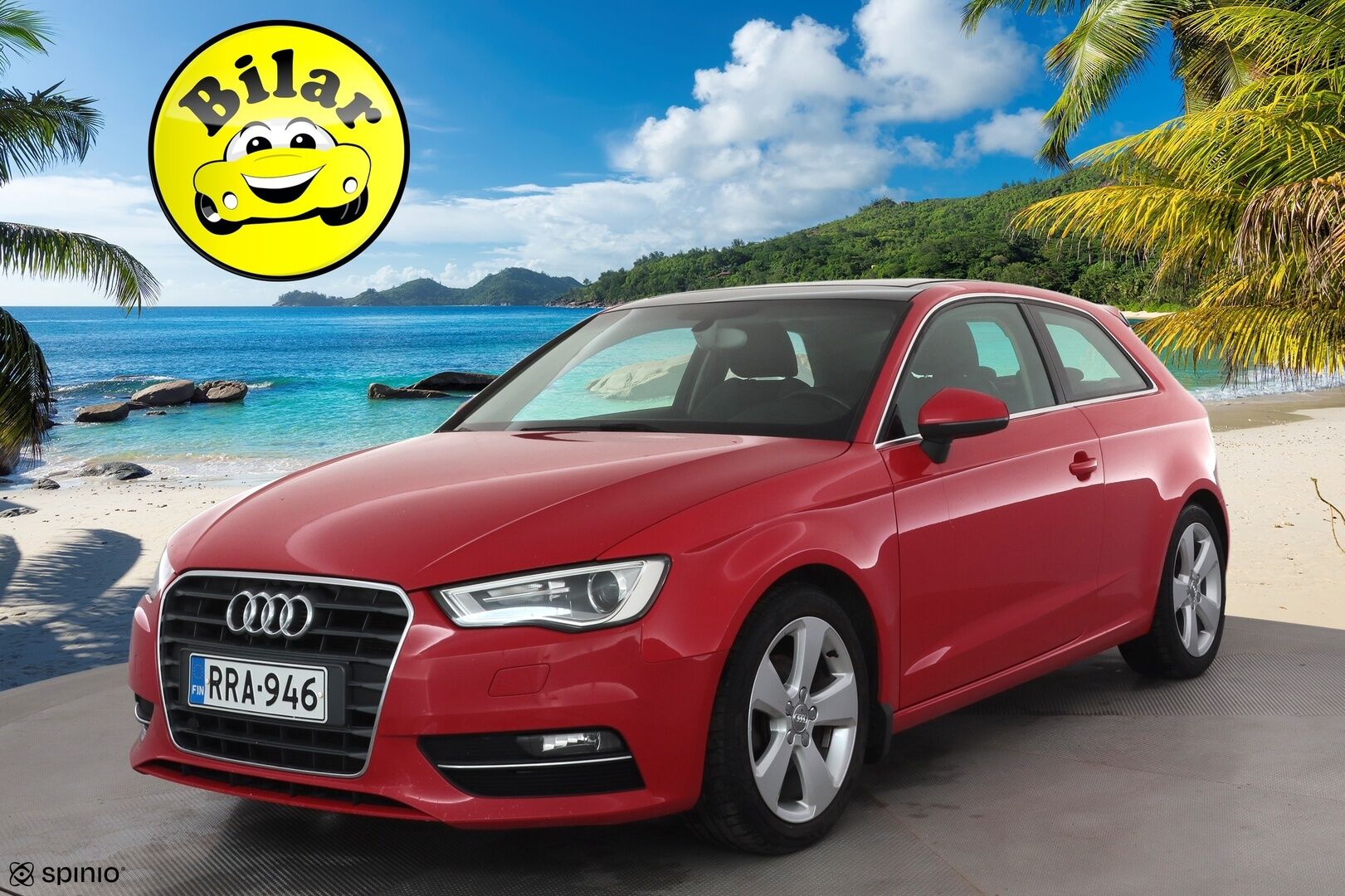 Audi A3 2013 Compact Coupé Business Sport 1,4 TFSI 90 kW S tronic - | Lasikattoluukku | Lohkolämmitin | Xenon | P.Tutka | Sporttipenkit | Vakkari | Bluetooth | Suomi-auto | Kahdet renkaat |
