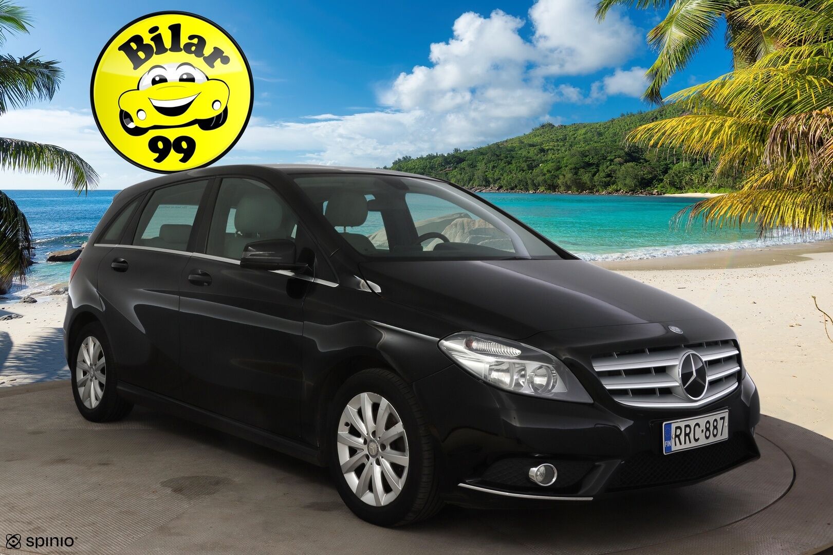 Mercedes-Benz B 2013 200 BE Premium Business * Suomi-auto / Vetokoukku / Lohkolämmitin / Etu-ja takatutkat / 2x renkaat * - * Suomi-auto / Siisti yksilö / Hyvin huollettu *