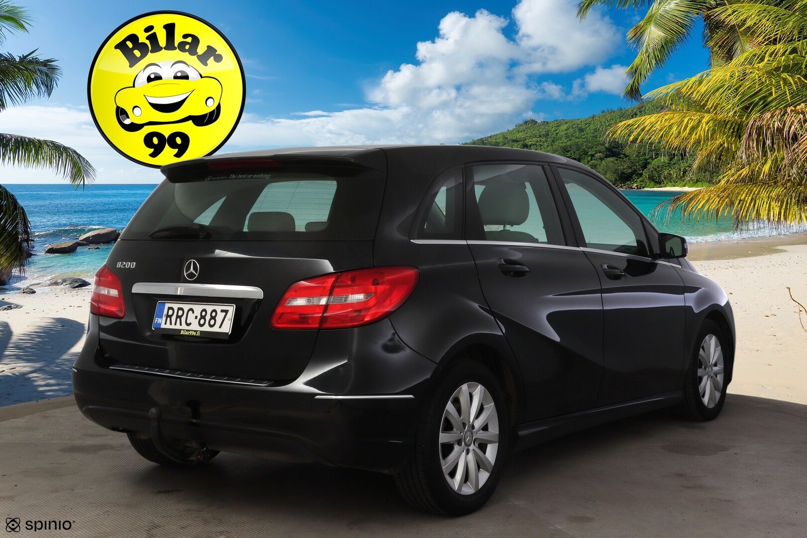 Mercedes-Benz B 2013 200 BE Premium Business * Suomi-auto / Vetokoukku / Lohkolämmitin / Etu-ja takatutkat / 2x renkaat * - * Suomi-auto / Siisti yksilö / Hyvin huollettu *