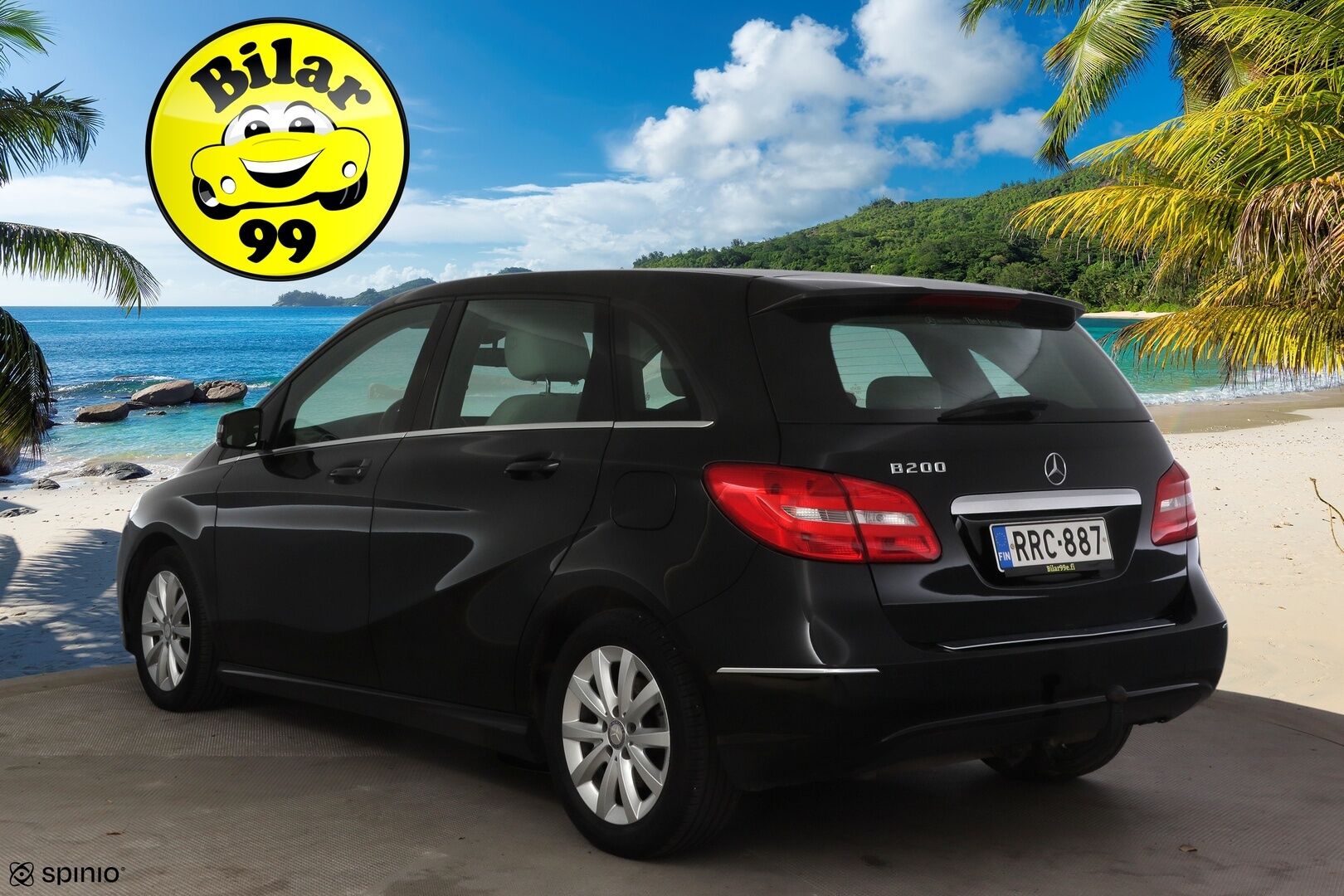 Mercedes-Benz B 2013 200 BE Premium Business * Suomi-auto / Vetokoukku / Lohkolämmitin / Etu-ja takatutkat / 2x renkaat * - * Suomi-auto / Siisti yksilö / Hyvin huollettu *