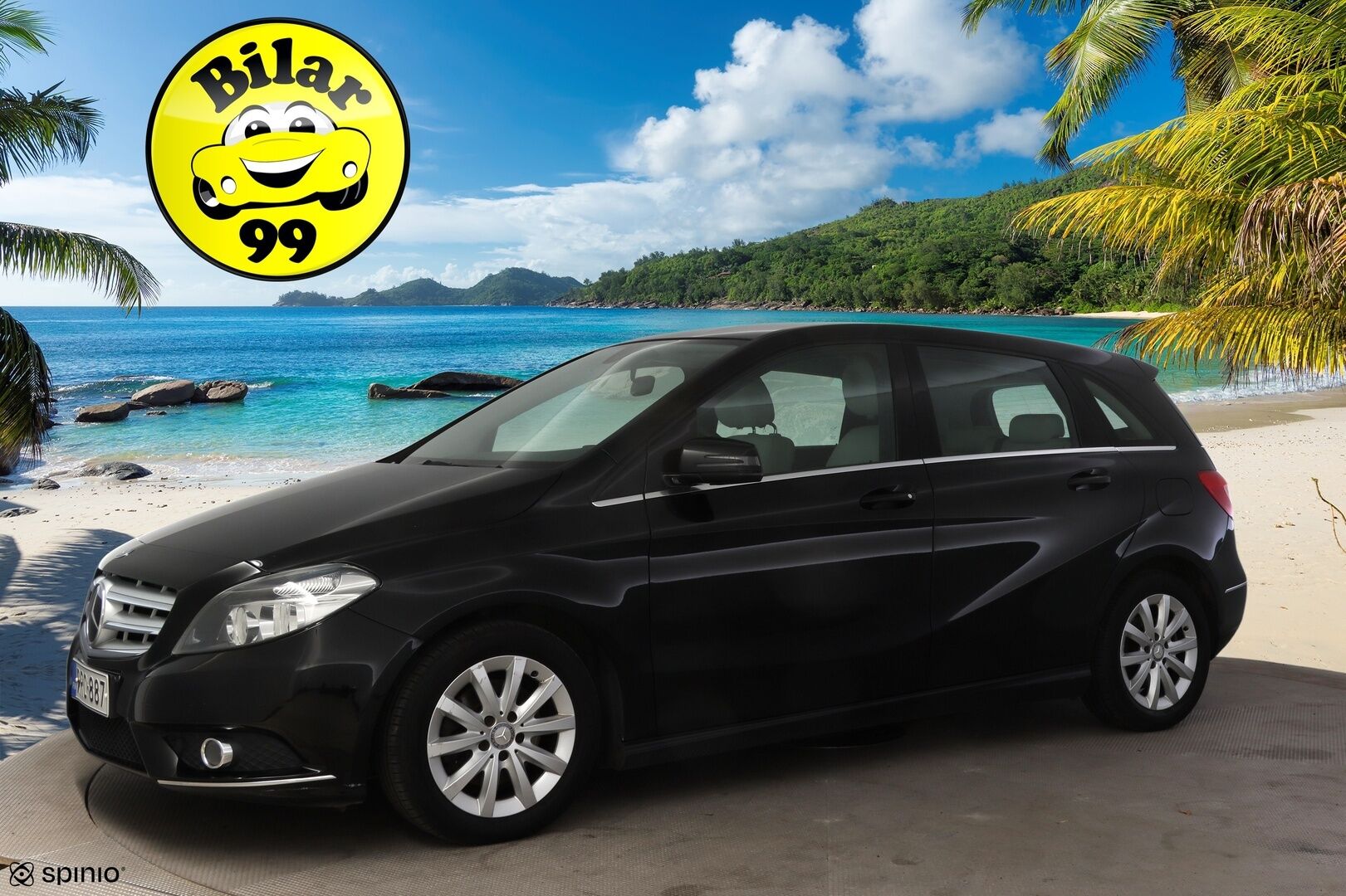 Mercedes-Benz B 2013 200 BE Premium Business * Suomi-auto / Vetokoukku / Lohkolämmitin / Etu-ja takatutkat / 2x renkaat * - * Suomi-auto / Siisti yksilö / Hyvin huollettu *