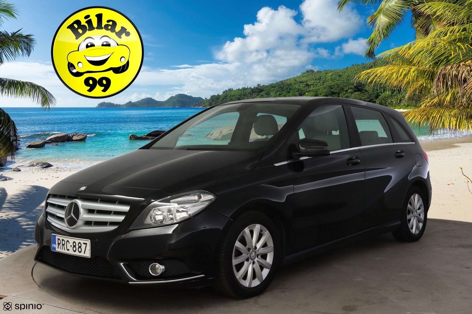 Mercedes-Benz B 2013 200 BE Premium Business * Suomi-auto / Vetokoukku / Lohkolämmitin / Etu-ja takatutkat / 2x renkaat * - * Suomi-auto / Siisti yksilö / Hyvin huollettu *