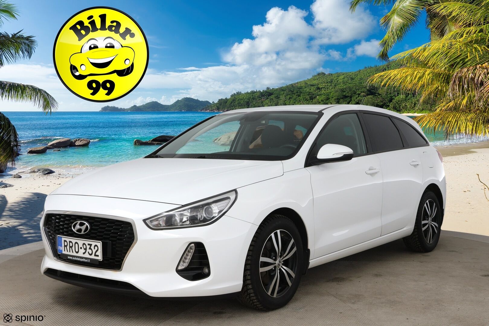 Hyundai i30 Wagon 2018 1,4 T-GDI 7DCT-aut. fresh plus * P.kamera / Ratinlämmitin / P.tutka / Lohkolämmitin / Vakkari * - Suomi-auto / Kaistanpitoavustin /  2x alumiinivanteet hyvillä renkailla - HULLUT AVAJAISHULINAT KORKOTARJOUS 3,29 %