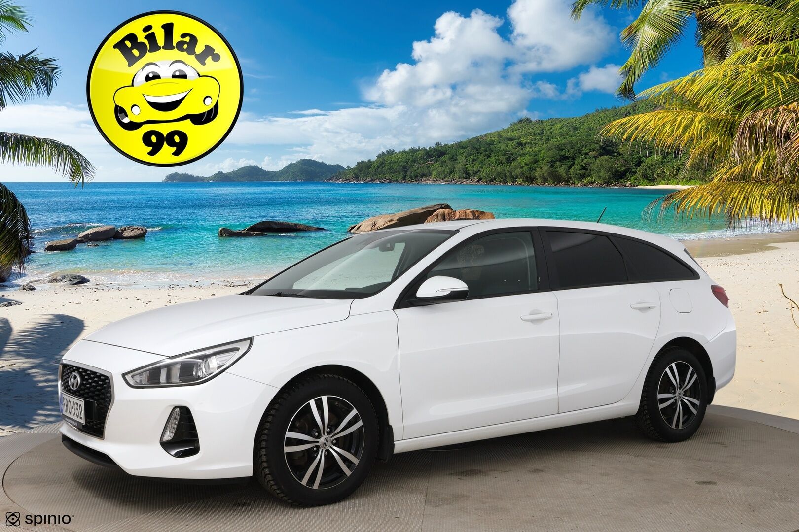 Hyundai i30 Wagon 2018 1,4 T-GDI 7DCT-aut. fresh plus * P.kamera / Ratinlämmitin / P.tutka / Lohkolämmitin / Vakkari * - Suomi-auto / Kaistanpitoavustin /  2x alumiinivanteet hyvillä renkailla - HULLUT AVAJAISHULINAT KORKOTARJOUS 3,29 %