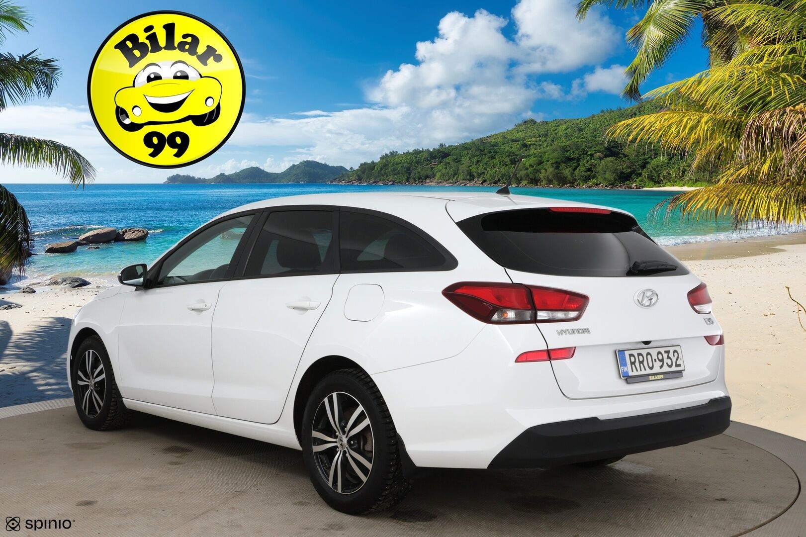 Hyundai i30 Wagon 2018 1,4 T-GDI 7DCT-aut. fresh plus * P.kamera / Ratinlämmitin / P.tutka / Lohkolämmitin / Vakkari * - Suomi-auto / Kaistanpitoavustin /  2x alumiinivanteet hyvillä renkailla - HULLUT AVAJAISHULINAT KORKOTARJOUS 3,29 %