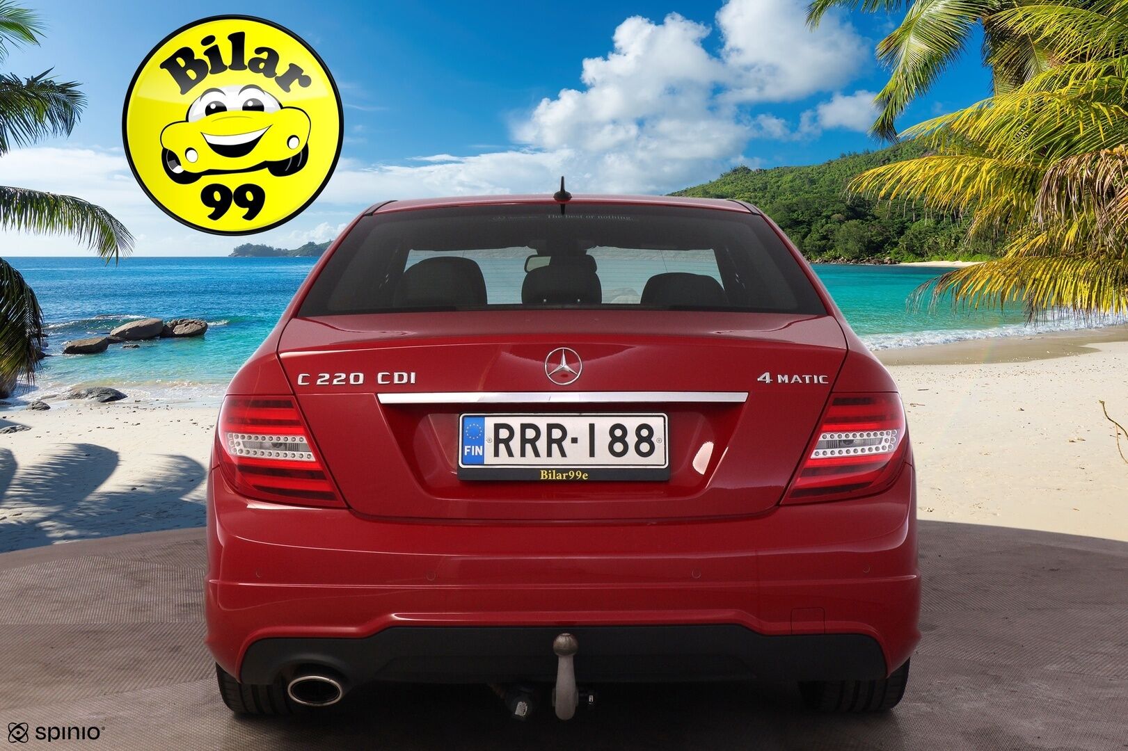 Mercedes-Benz C 2014 220 CDI BE 4Matic A Premium Business AMG **Suomi-auto / AMG styling / Koukku / Lohko** - Täydellinen huoltohistoria!