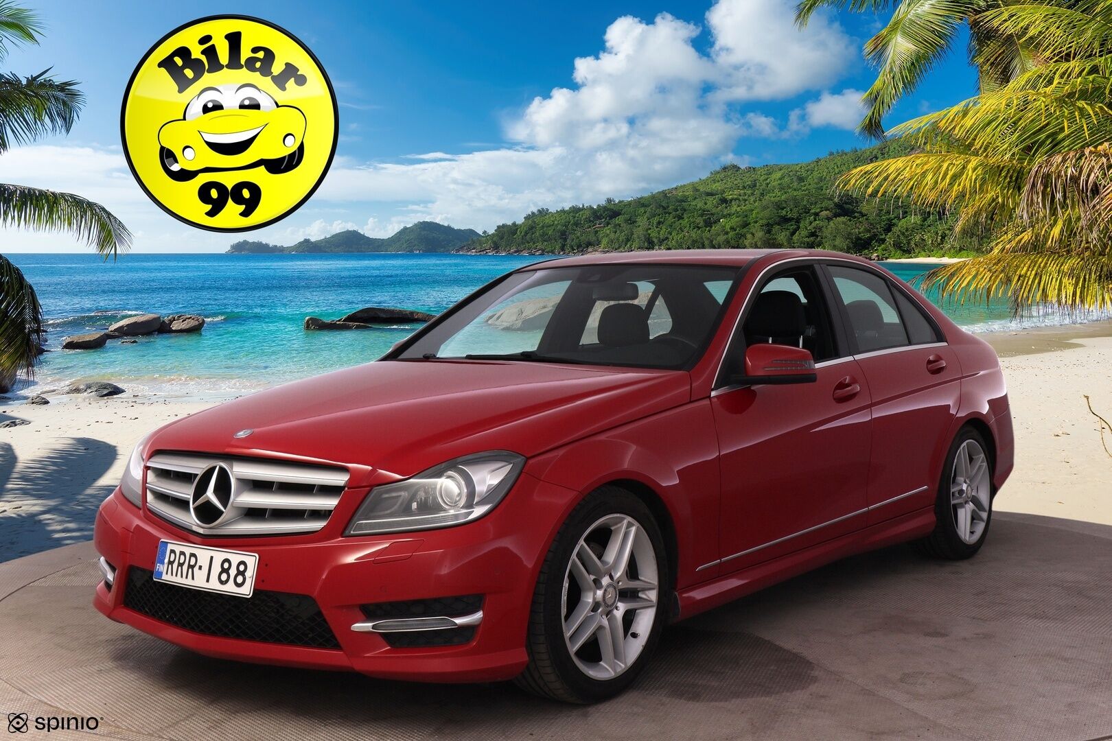 Mercedes-Benz C 2014 220 CDI BE 4Matic A Premium Business AMG **Suomi-auto / AMG styling / Koukku / Lohko** - Täydellinen huoltohistoria!