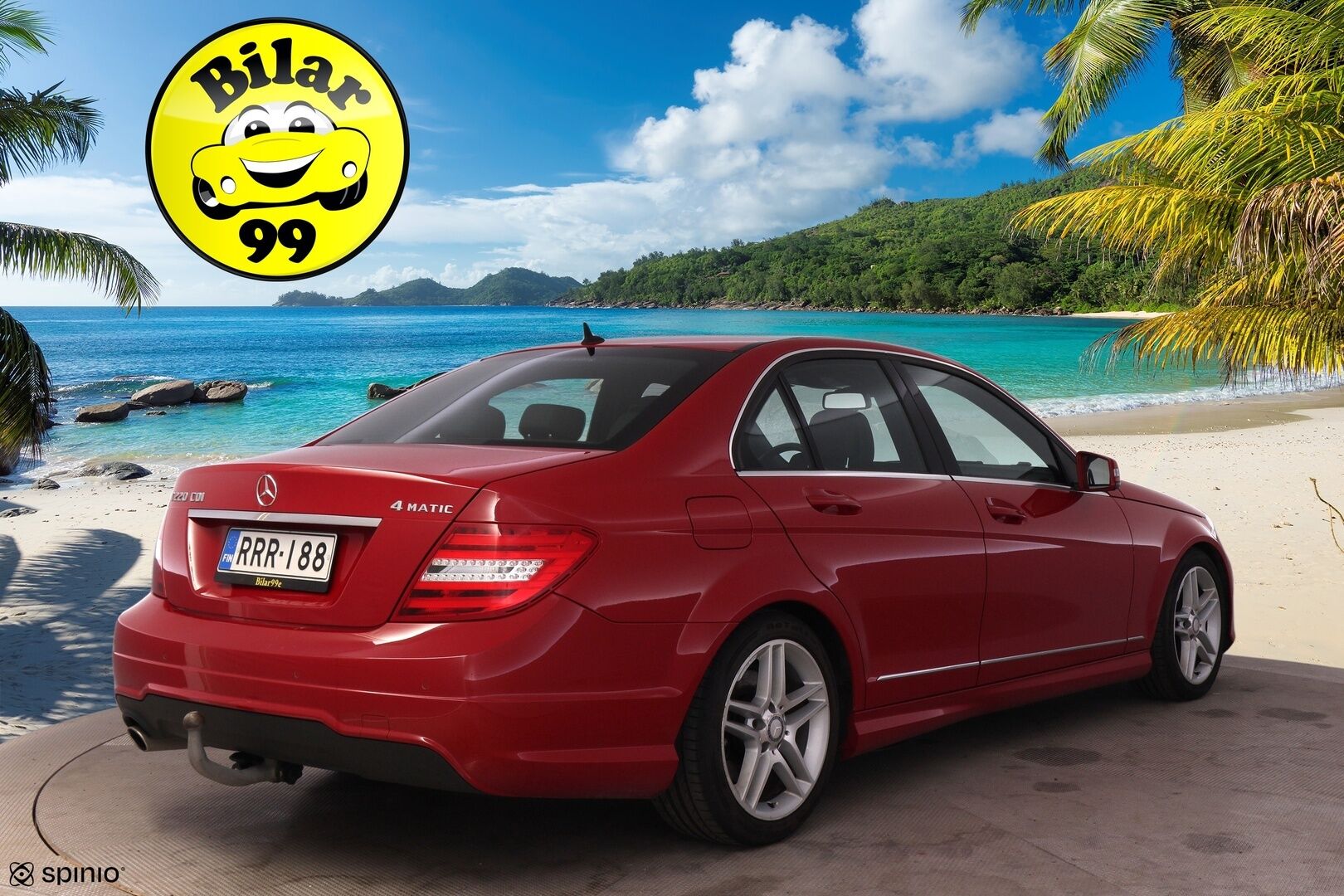 Mercedes-Benz C 2014 220 CDI BE 4Matic A Premium Business AMG **Suomi-auto / AMG styling / Koukku / Lohko** - Täydellinen huoltohistoria!