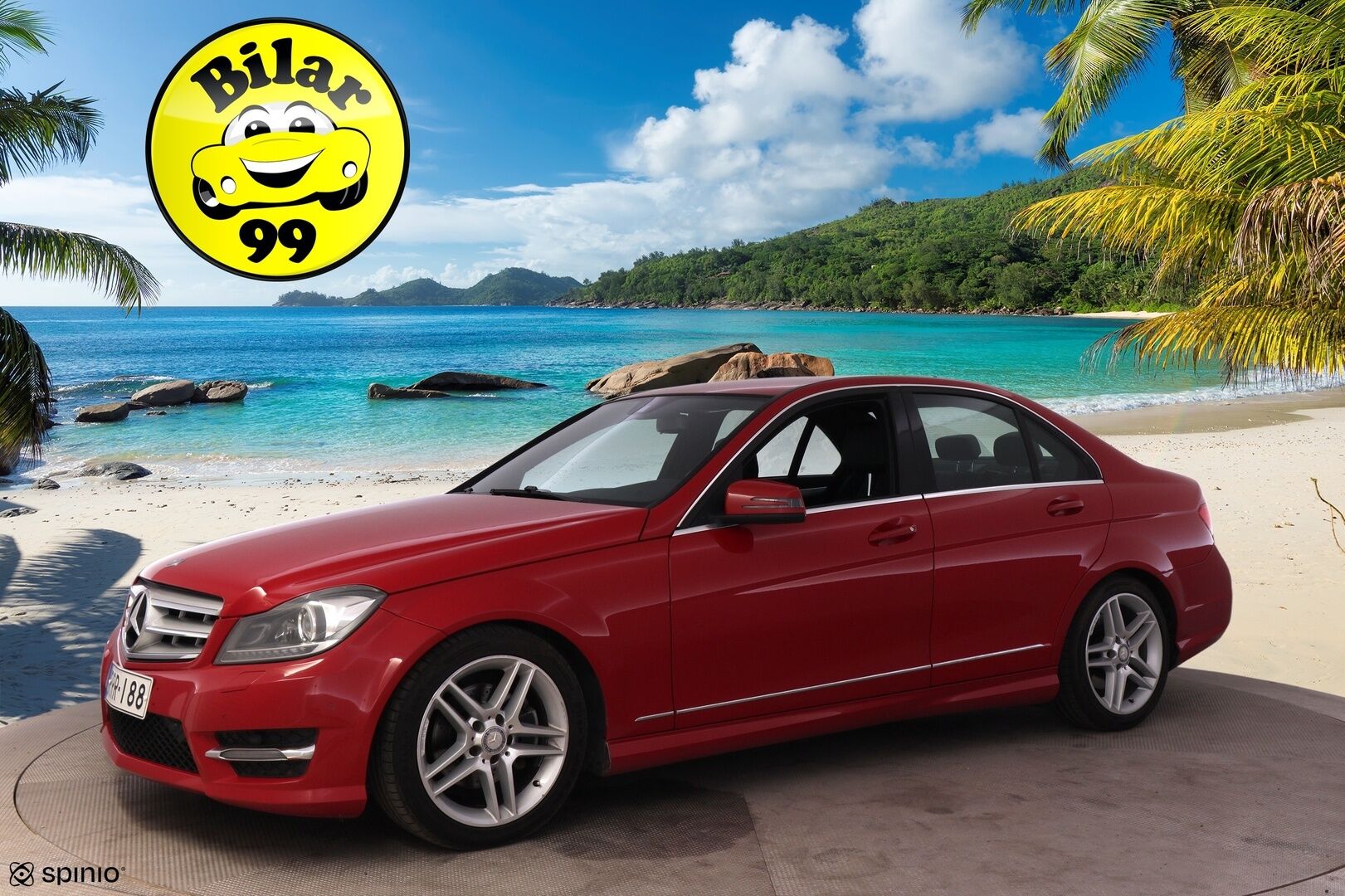 Mercedes-Benz C 2014 220 CDI BE 4Matic A Premium Business AMG **Suomi-auto / AMG styling / Koukku / Lohko** - Täydellinen huoltohistoria!