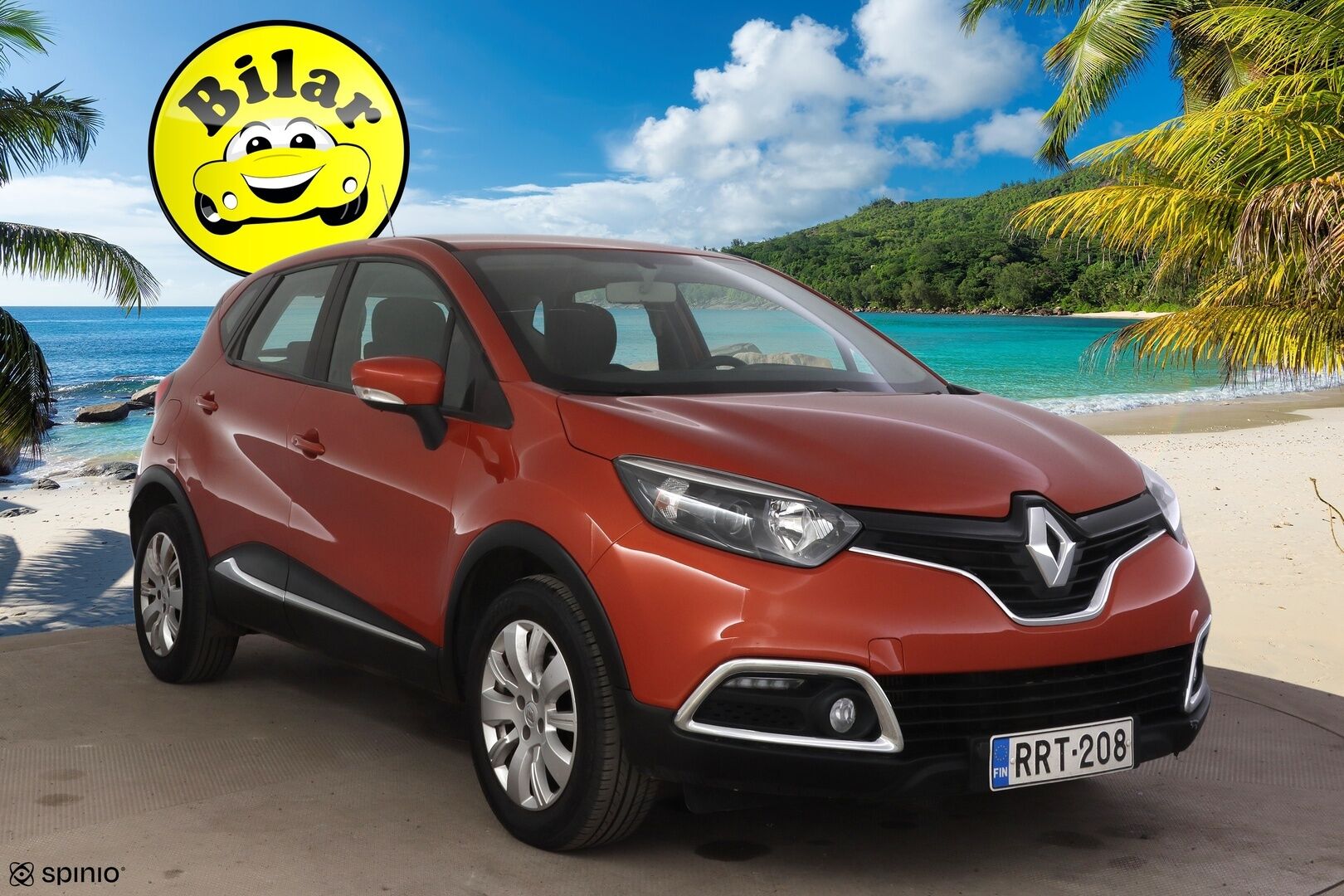 Renault Captur 2014 TCe 120 EDC-aut Expression - | Suomi-auto | Avaimeton kulku ja -käynnistys | Lohkolämmitin | Vakionopeudensäädin | Isofix | Bluetooth | 2x renkaat & vanteet | Katsastus voimassa 12/2026 saakka| 