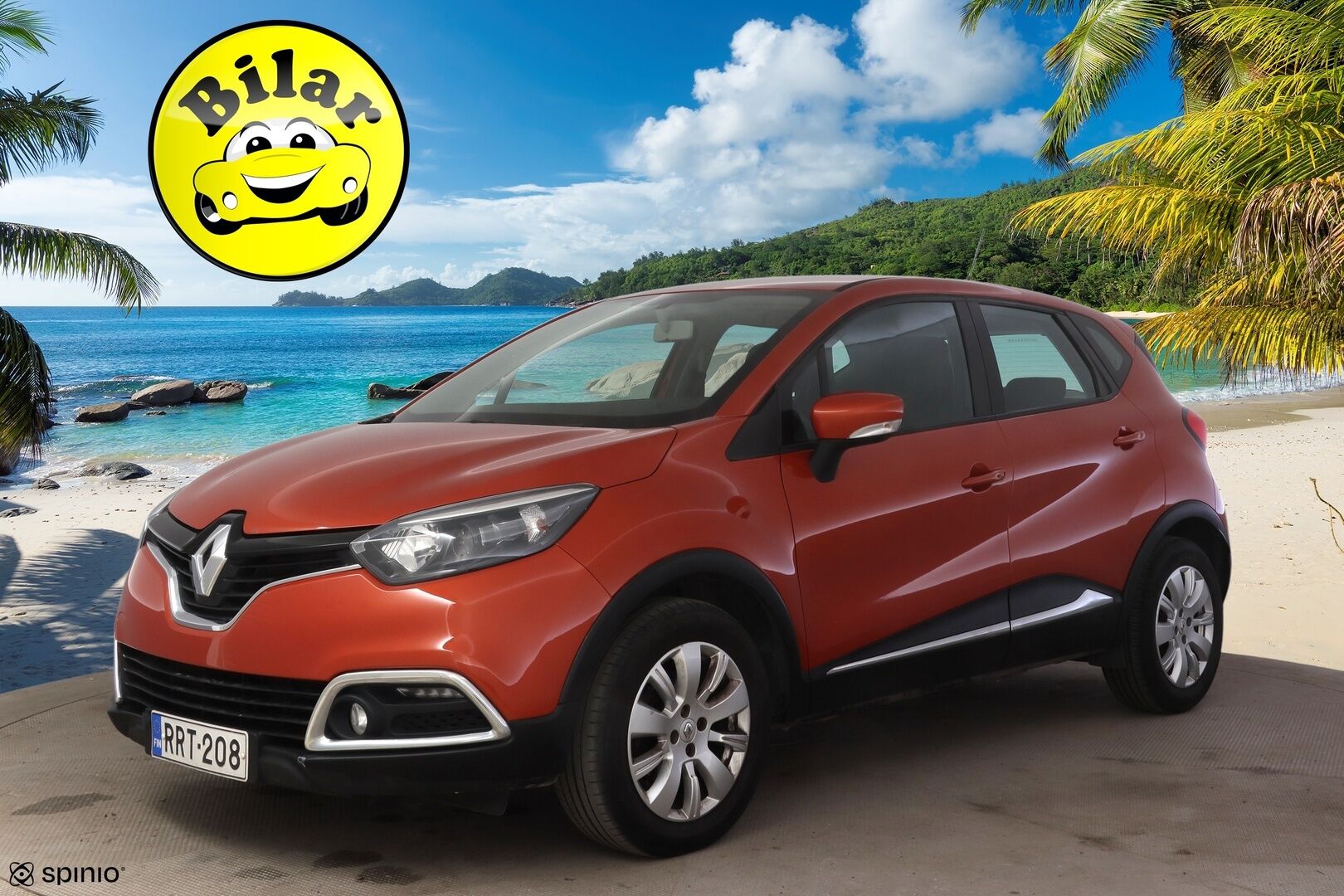 Renault Captur 2014 TCe 120 EDC-aut Expression - | Suomi-auto | Avaimeton kulku ja -käynnistys | Lohkolämmitin | Vakionopeudensäädin | Isofix | Bluetooth | 2x renkaat & vanteet | Katsastus voimassa 12/2026 saakka| 