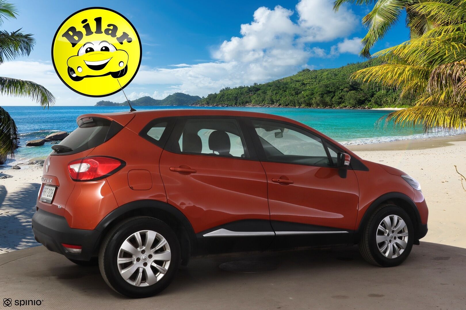 Renault Captur 2014 TCe 120 EDC-aut Expression - | Suomi-auto | Avaimeton kulku ja -käynnistys | Lohkolämmitin | Vakionopeudensäädin | Isofix | Bluetooth | 2x renkaat & vanteet | Katsastus voimassa 12/2026 saakka| 