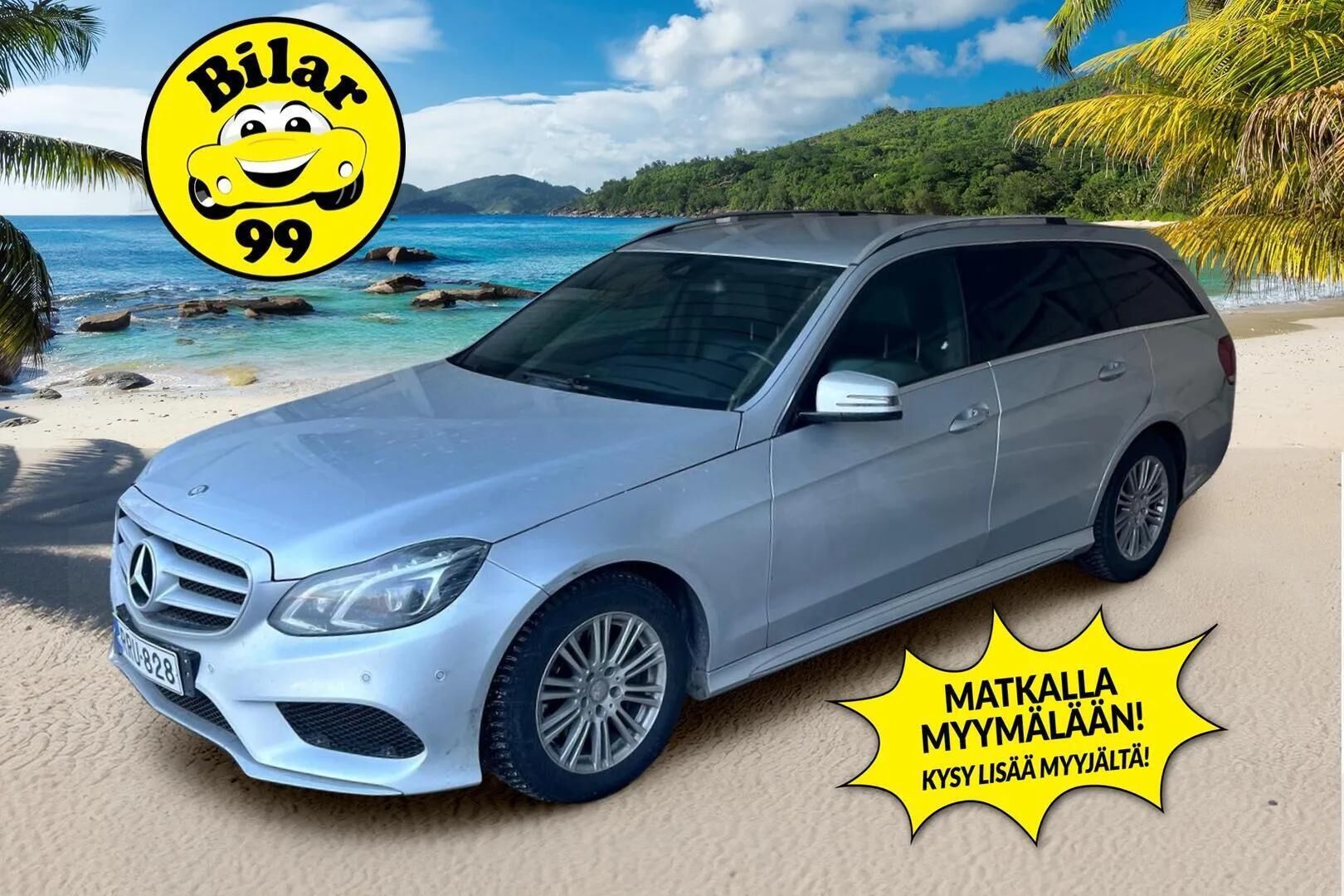 Mercedes-Benz E 2014 220 CDI BE T A Premium Business AMG / Webasto / Vakkari / Nahka-alcantara / Navi / Tulossa myyntiin! / - Osasähköt / Suomi-auto / Huippu huoltohistoria! / Siisti! / Tulossa myyntiin! - HULLUT AVAJAISHULINAT KORKOTARJOUS 3,29 %