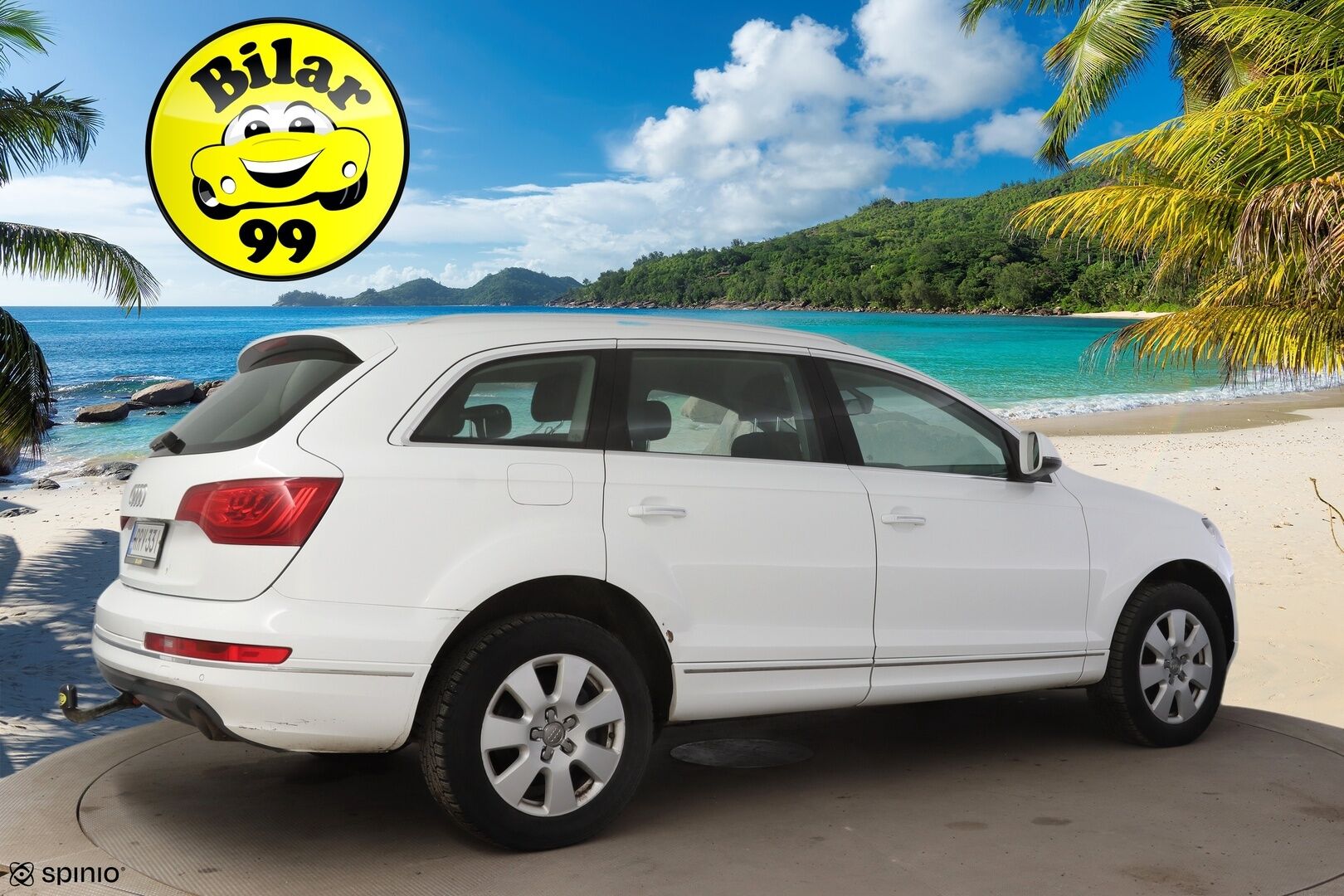 Audi Q7 2010 YritysOutlet - Myydään vain yrityksille -3,0 V6 TDI DPF 176 kW quattro tiptronic-autom. 5-ist. Start-Stop - *Vakionopeudensäädin / Automaattinen ilmastointi / Nahkapenkit / Vetokoukku / Pysäköintitutkat*