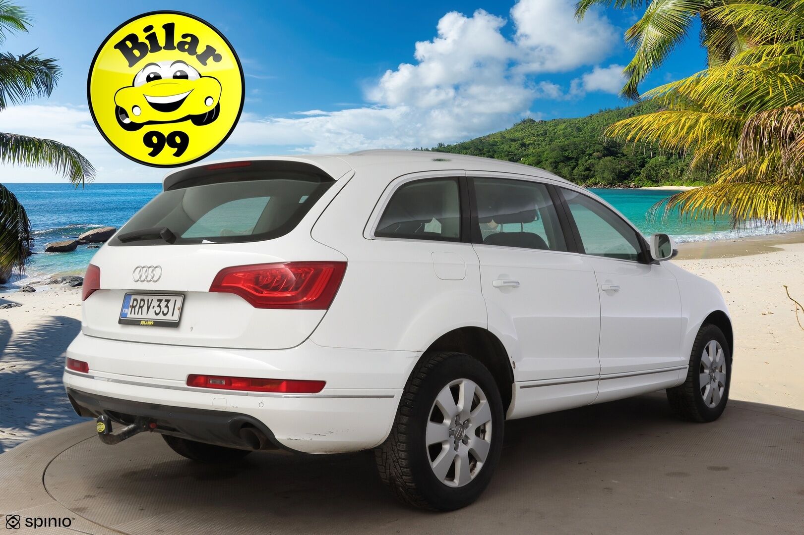 Audi Q7 2010 YritysOutlet - Myydään vain yrityksille -3,0 V6 TDI DPF 176 kW quattro tiptronic-autom. 5-ist. Start-Stop - *Vakionopeudensäädin / Automaattinen ilmastointi / Nahkapenkit / Vetokoukku / Pysäköintitutkat*