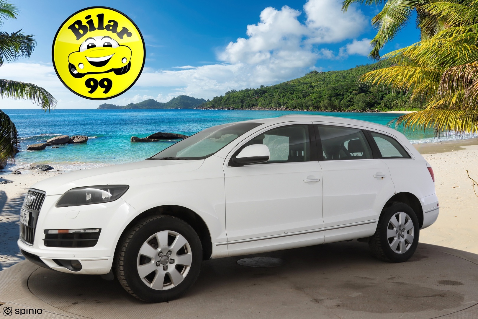 Audi Q7 2010 YritysOutlet - Myydään vain yrityksille -3,0 V6 TDI DPF 176 kW quattro tiptronic-autom. 5-ist. Start-Stop - *Vakionopeudensäädin / Automaattinen ilmastointi / Nahkapenkit / Vetokoukku / Pysäköintitutkat*