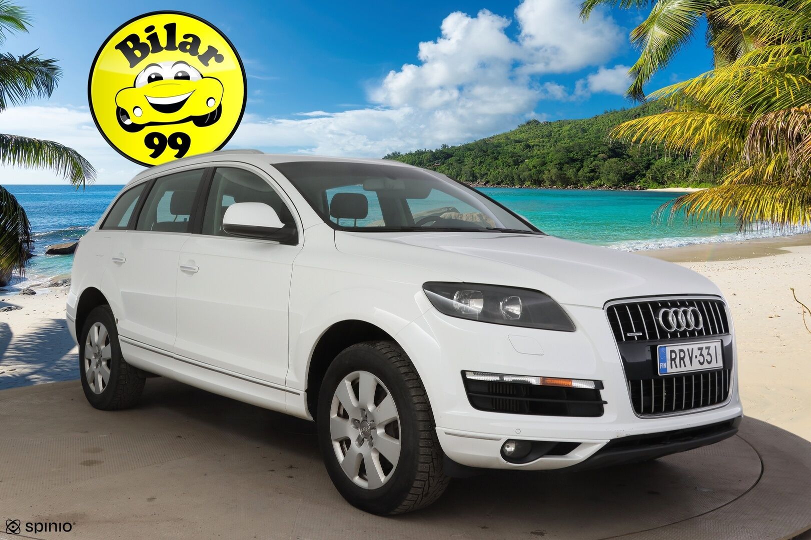 Audi Q7 2010 YritysOutlet - Myydään vain yrityksille -3,0 V6 TDI DPF 176 kW quattro tiptronic-autom. 5-ist. Start-Stop - *Vakionopeudensäädin / Automaattinen ilmastointi / Nahkapenkit / Vetokoukku / Pysäköintitutkat*