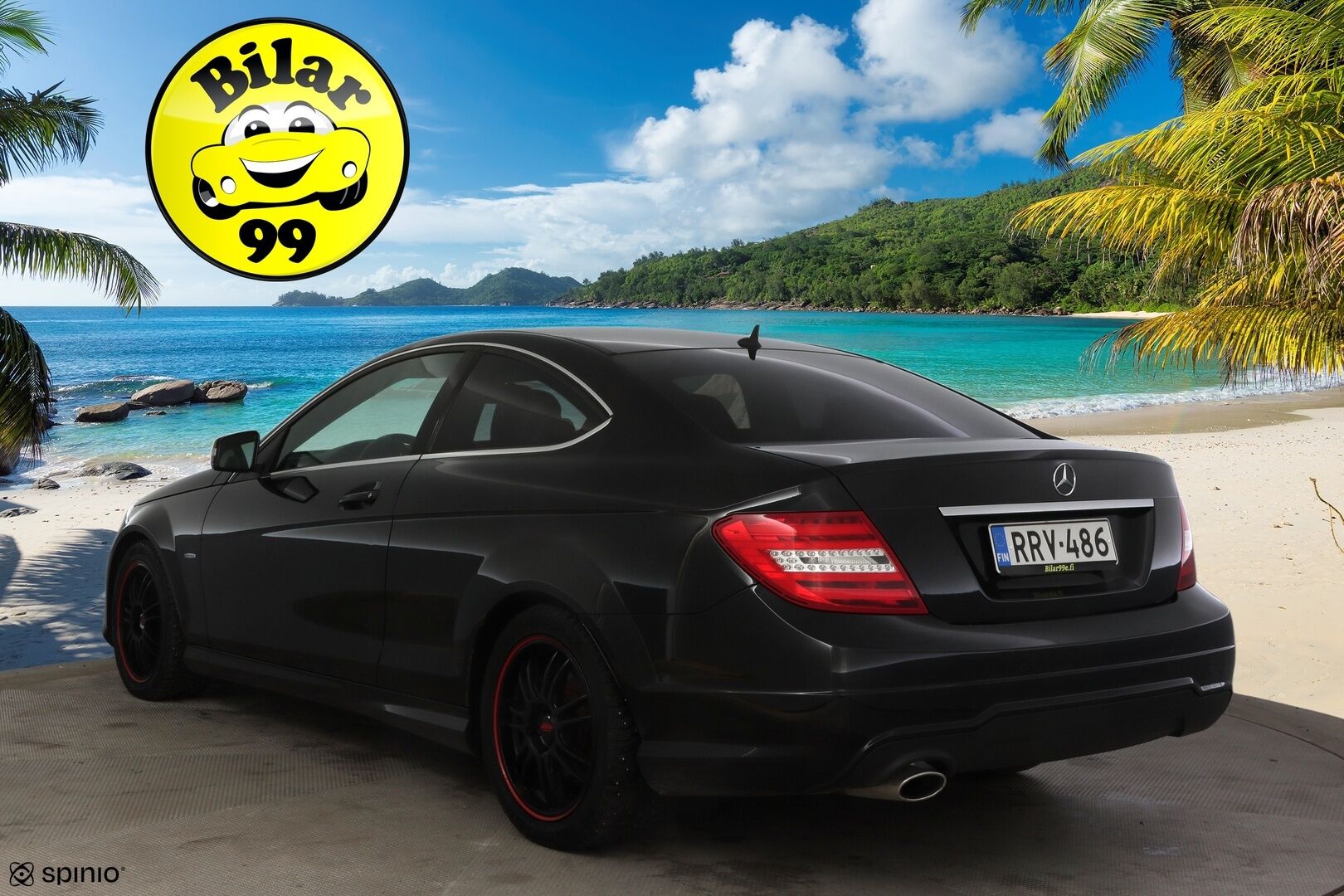 Mercedes-Benz C 2011 C 220 CDI Coupé * AMG / Etu- ja takatutkat / Puolinahat / Lohko / Puolisähköpenkit / 2x renkaat / Mustakatto * - * Hienokuntoinen / Särmä huoltohistoria / AMG paketilla / Parhaalla tekniikalla *