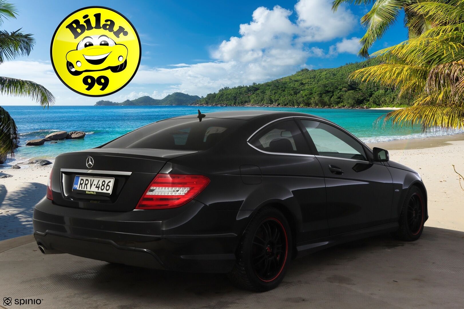 Mercedes-Benz C 2011 C 220 CDI Coupé * AMG / Etu- ja takatutkat / Puolinahat / Lohko / Puolisähköpenkit / 2x renkaat / Mustakatto * - * Hienokuntoinen / Särmä huoltohistoria / AMG paketilla / Parhaalla tekniikalla *