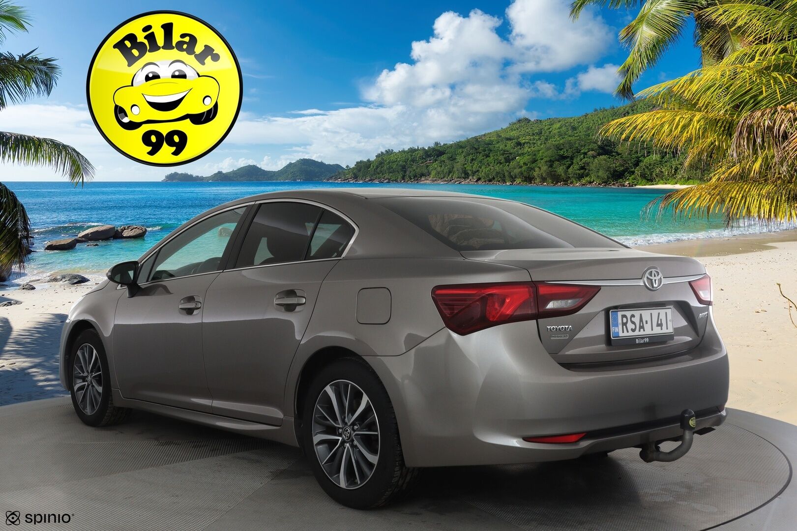 Toyota Avensis 2016 1,8 Valvematic Active Sedan Multidrive S * Vakkari / P.kamera / Puolinahat / LED / Navi / Facelift / Lohkolämmitin / KeylessGo * - Suomi-auto / Kahdet renkaat aluvanteilla / Merkkihuollettu