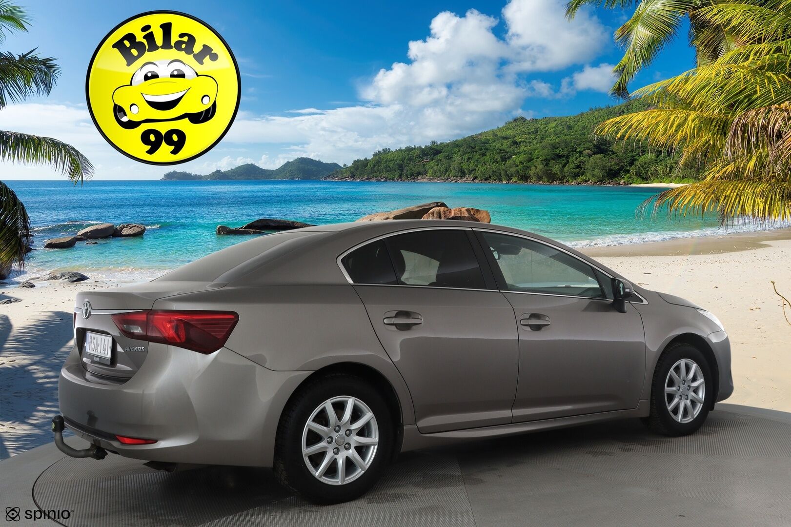 Toyota Avensis 2016 1,8 Valvematic Active Sedan Multidrive S * Vakkari / P.kamera / Puolinahat / LED / Navi / Facelift / Lohkolämmitin / KeylessGo * - Suomi-auto / Kahdet renkaat aluvanteilla / Merkkihuollettu