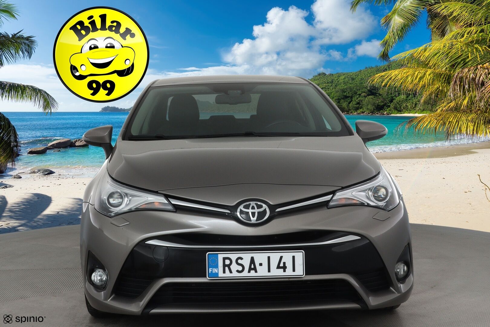 Toyota Avensis 2016 1,8 Valvematic Active Sedan Multidrive S * Vakkari / P.kamera / Puolinahat / LED / Navi / Facelift / Lohkolämmitin / KeylessGo * - Suomi-auto / Kahdet renkaat aluvanteilla / Merkkihuollettu