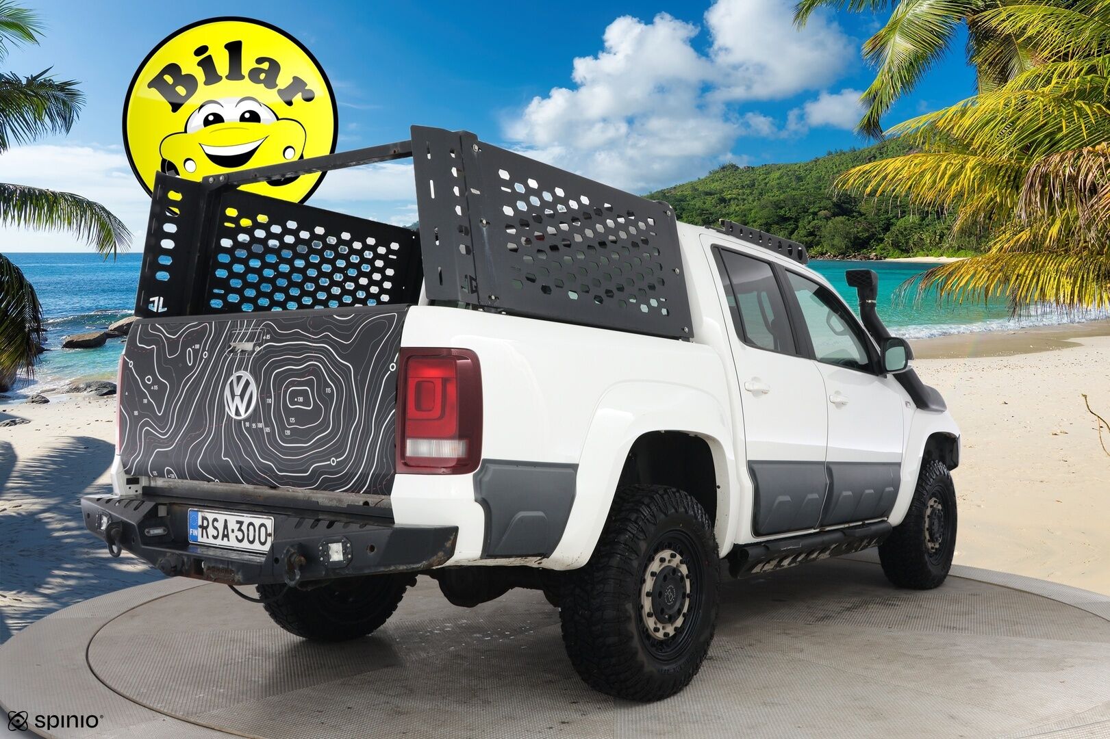 Volkswagen Amarok 2016 DC Trendline Polar 2,0 TDI 103kW 4MOTION OFFROAD - Sporttipenkit sähkösäädöillä | Webasto | Korotettu alusta | LED valot | Ilmajouset takana | Kauko-ohjattava vinssi! 