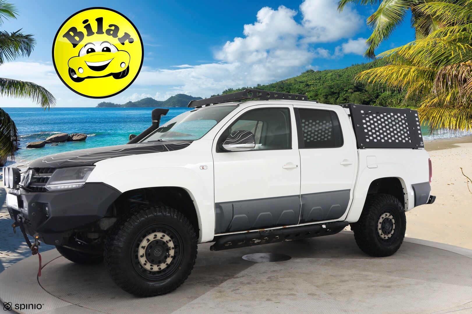Volkswagen Amarok 2016 DC Trendline Polar 2,0 TDI 103kW 4MOTION OFFROAD - Sporttipenkit sähkösäädöillä | Webasto | Korotettu alusta | LED valot | Ilmajouset takana | Kauko-ohjattava vinssi! 
