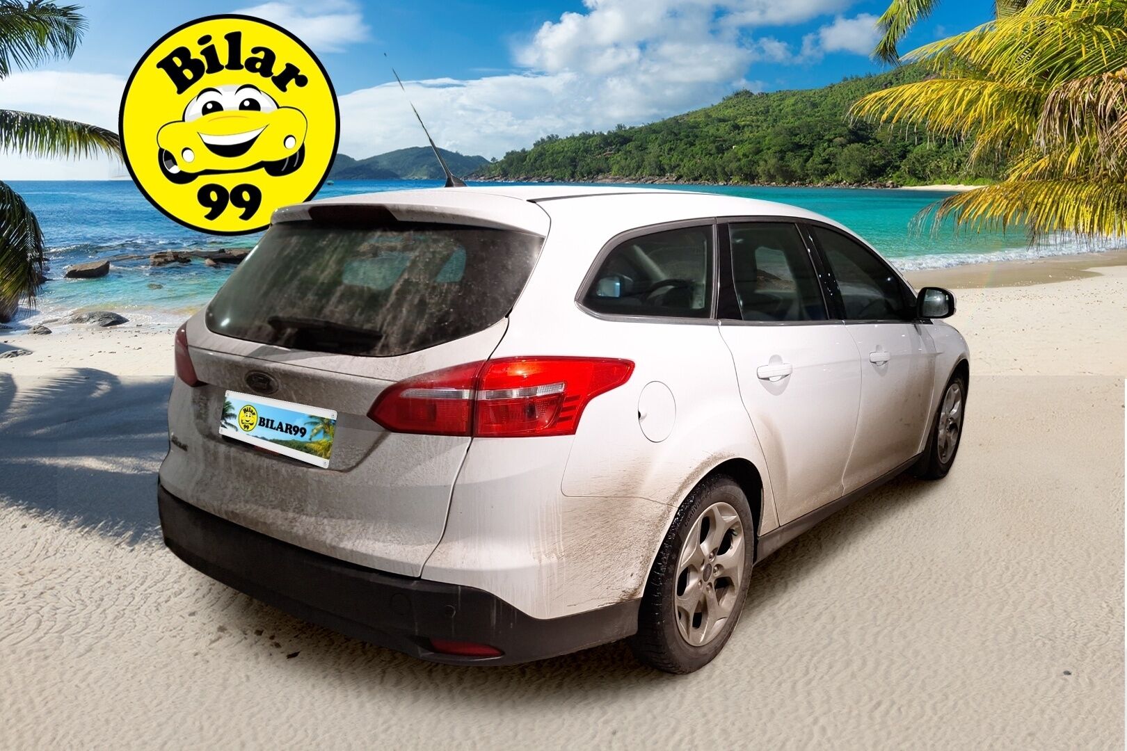 Ford Focus 2015 1,6 125 hv PowerShift A6 Titanium Wagon *Koukku / Tutka / Vakkari / Lohko / Xenon* - Maltillisilla kilometreillä siisti kuntoinen ja hyvin huollettu Suomiauto!