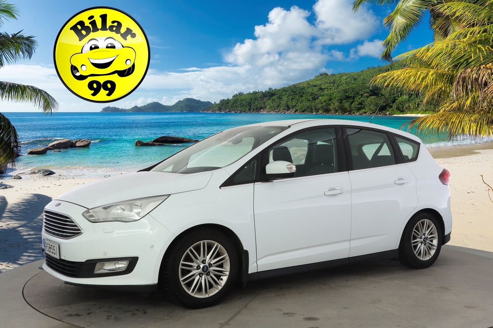 Ford C-Max 2016 Compact 1,0 EcoBoost 125 hv start/stop M6 Titanium *YritysOutlet - Myydään vain yrityksille* - * Suomi-auto / Koukku / Keyless / Sähkökontti /Jakopää tehty 2024 *