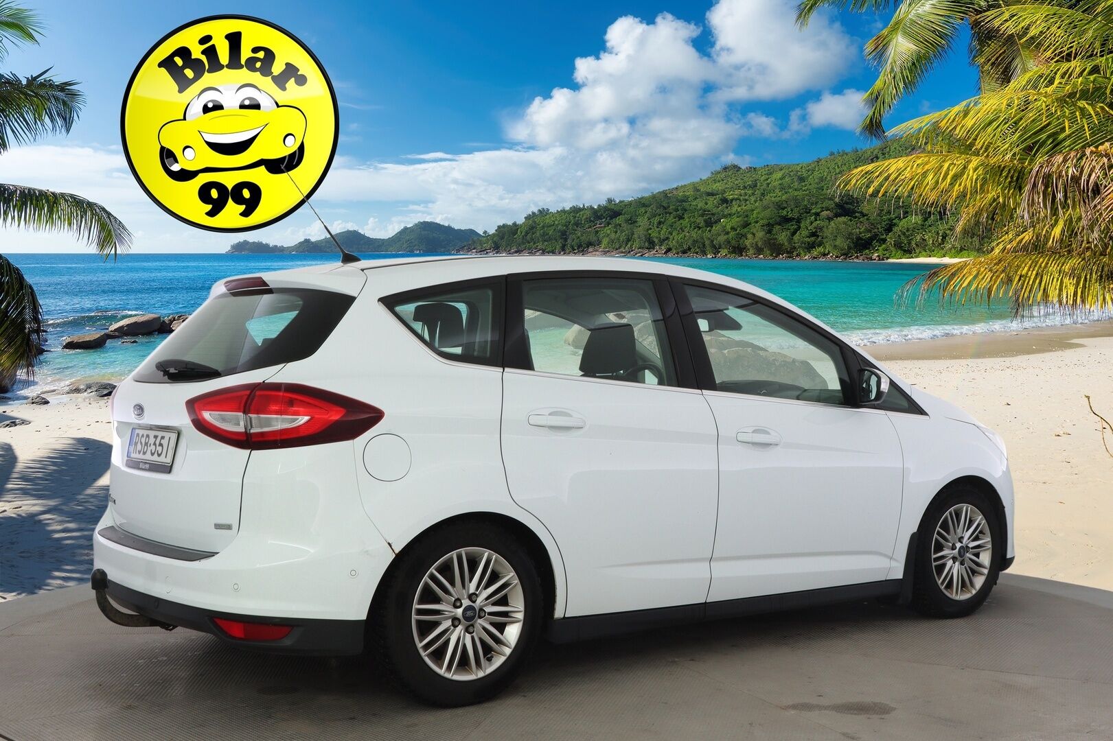 Ford C-Max 2016 Compact 1,0 EcoBoost 125 hv start/stop M6 Titanium *YritysOutlet - Myydään vain yrityksille* - * Suomi-auto / Koukku / Keyless / Sähkökontti /Jakopää tehty 2024 *