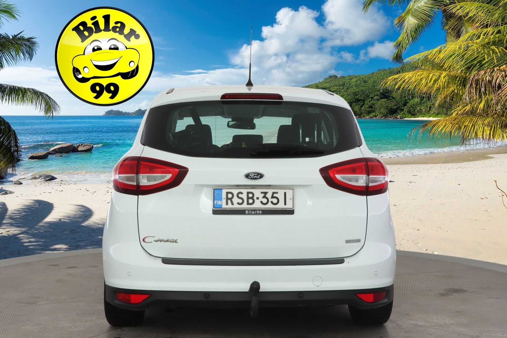 Ford C-Max 2016 Compact 1,0 EcoBoost 125 hv start/stop M6 Titanium *YritysOutlet - Myydään vain yrityksille* - * Suomi-auto / Koukku / Keyless / Sähkökontti /Jakopää tehty 2024 *