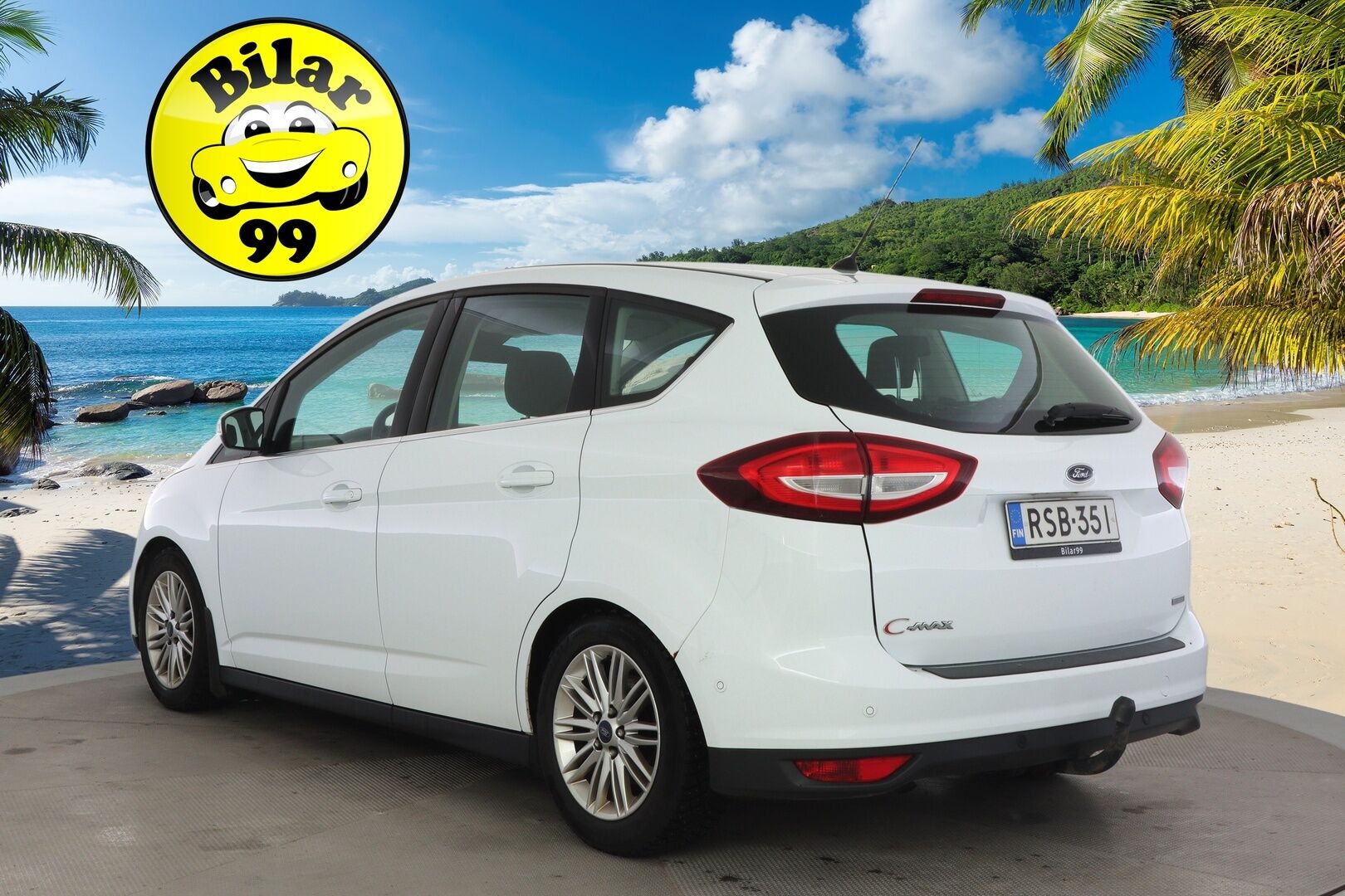 Ford C-Max 2016 Compact 1,0 EcoBoost 125 hv start/stop M6 Titanium *YritysOutlet - Myydään vain yrityksille* - * Suomi-auto / Koukku / Keyless / Sähkökontti /Jakopää tehty 2024 *