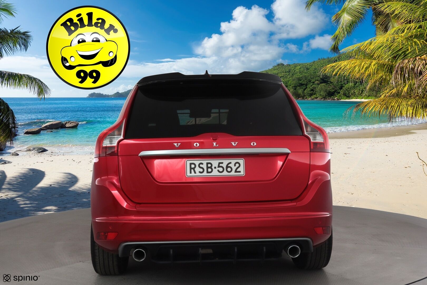 Volvo XC60 2016 D4 AWD Business R-Design aut * ACC / Webasto / Xenon / Sporttipenkit / Navi / H&K / BLIS / P.tutkat * - Suomi-auto