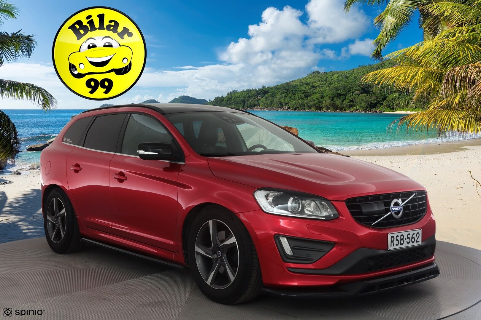 Volvo XC60 2016 D4 AWD Business R-Design aut * ACC / Webasto / Xenon / Sporttipenkit / Navi / H&K / BLIS / P.tutkat * - Suomi-auto